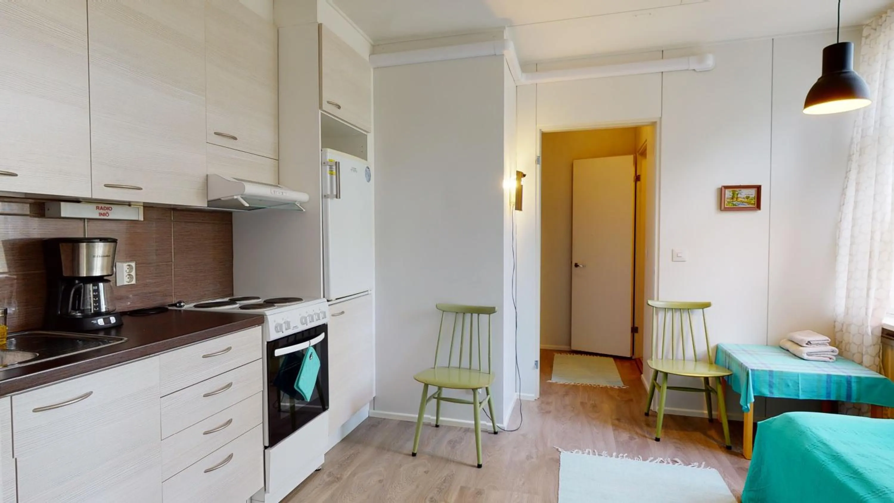 Kitchen or kitchenette in Villa Högbo