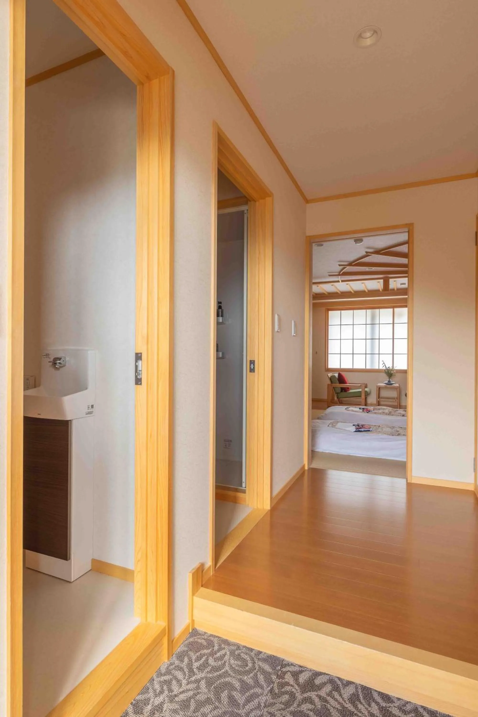 Bed in Nozawa View Hotel Shimataya