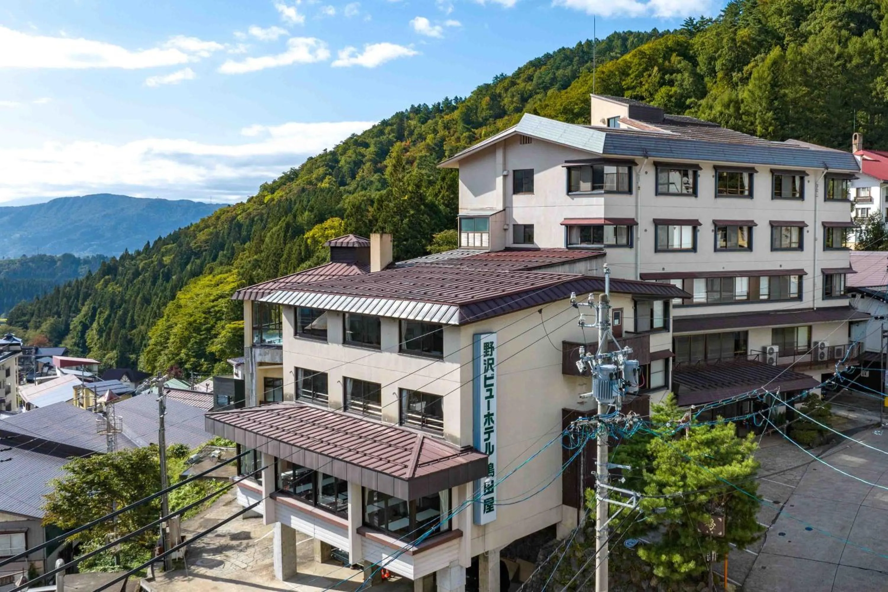 Property building in Nozawa View Hotel Shimataya