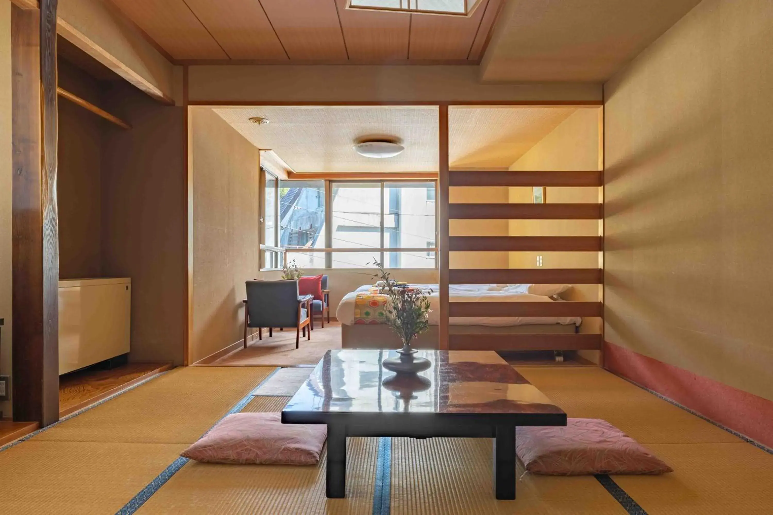 Japanese-Style Room with Tatami Area in Nozawa View Hotel Shimataya Japanese-Style Room with Tatami Area in Nozawa View Hotel Shimataya