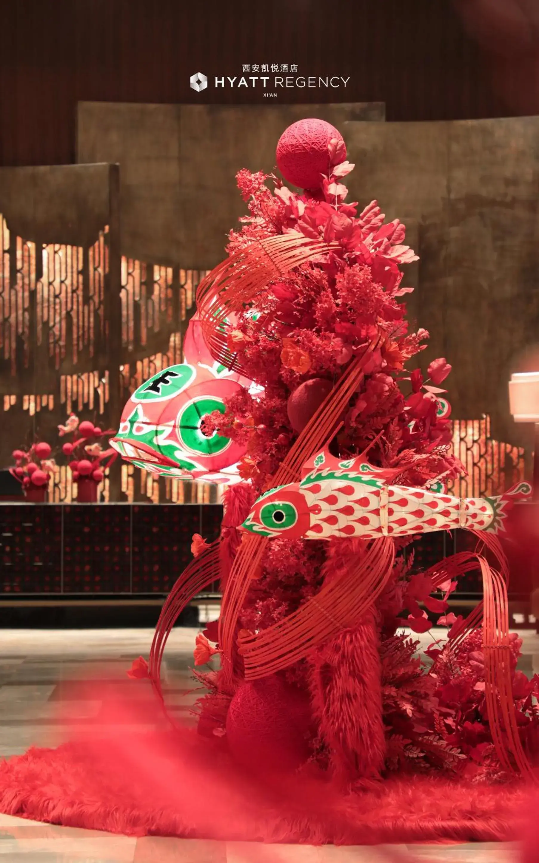 Lobby or reception in Hyatt Regency Xi'an Lobby or reception in Hyatt Regency Xi'an