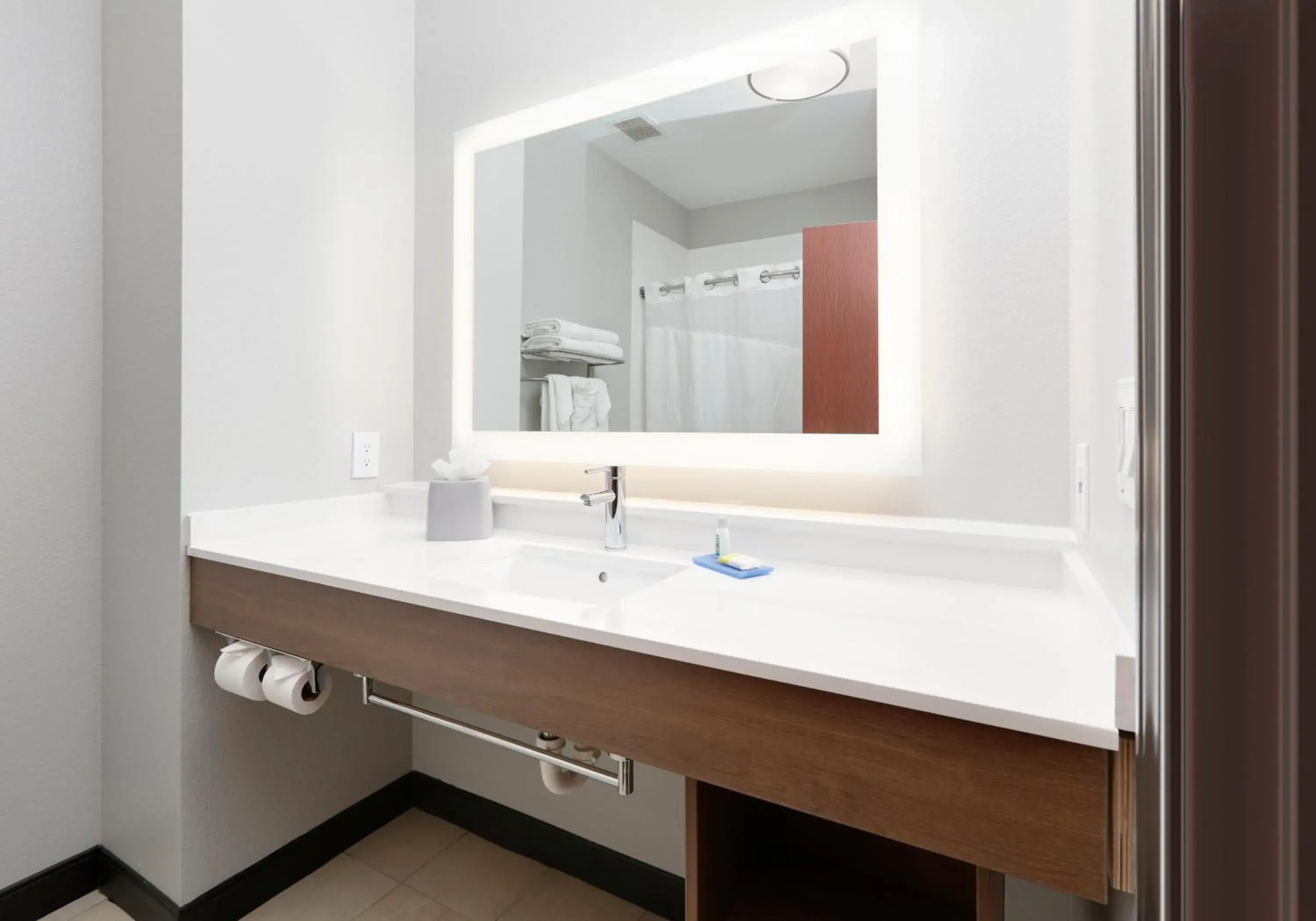 Bathroom in Holiday Inn Express & Suites - Denton North by IHG Bathroom in Holiday Inn Express & Suites - Denton North by IHG