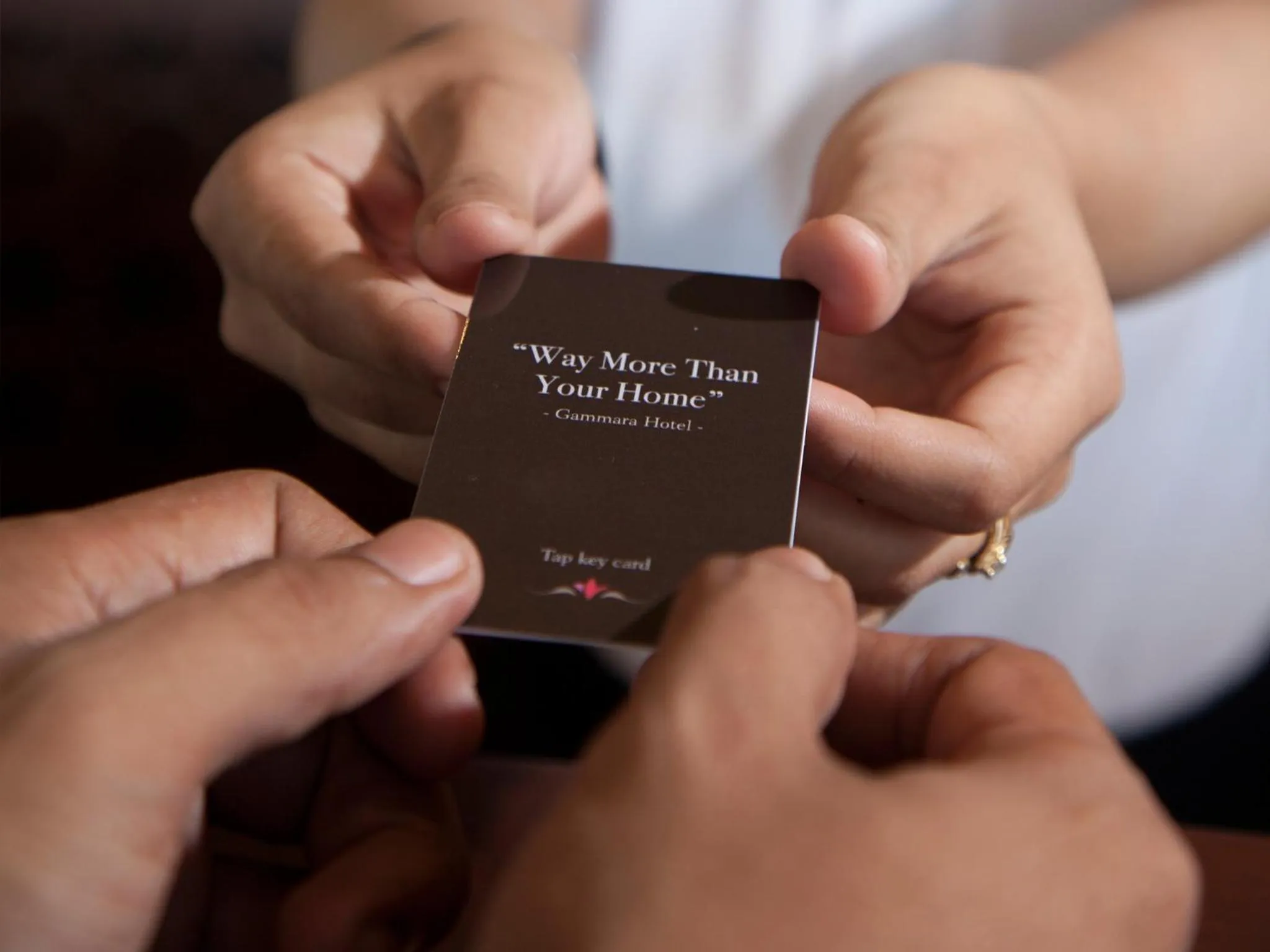 Text overlay in Gammara Hotel Makassar