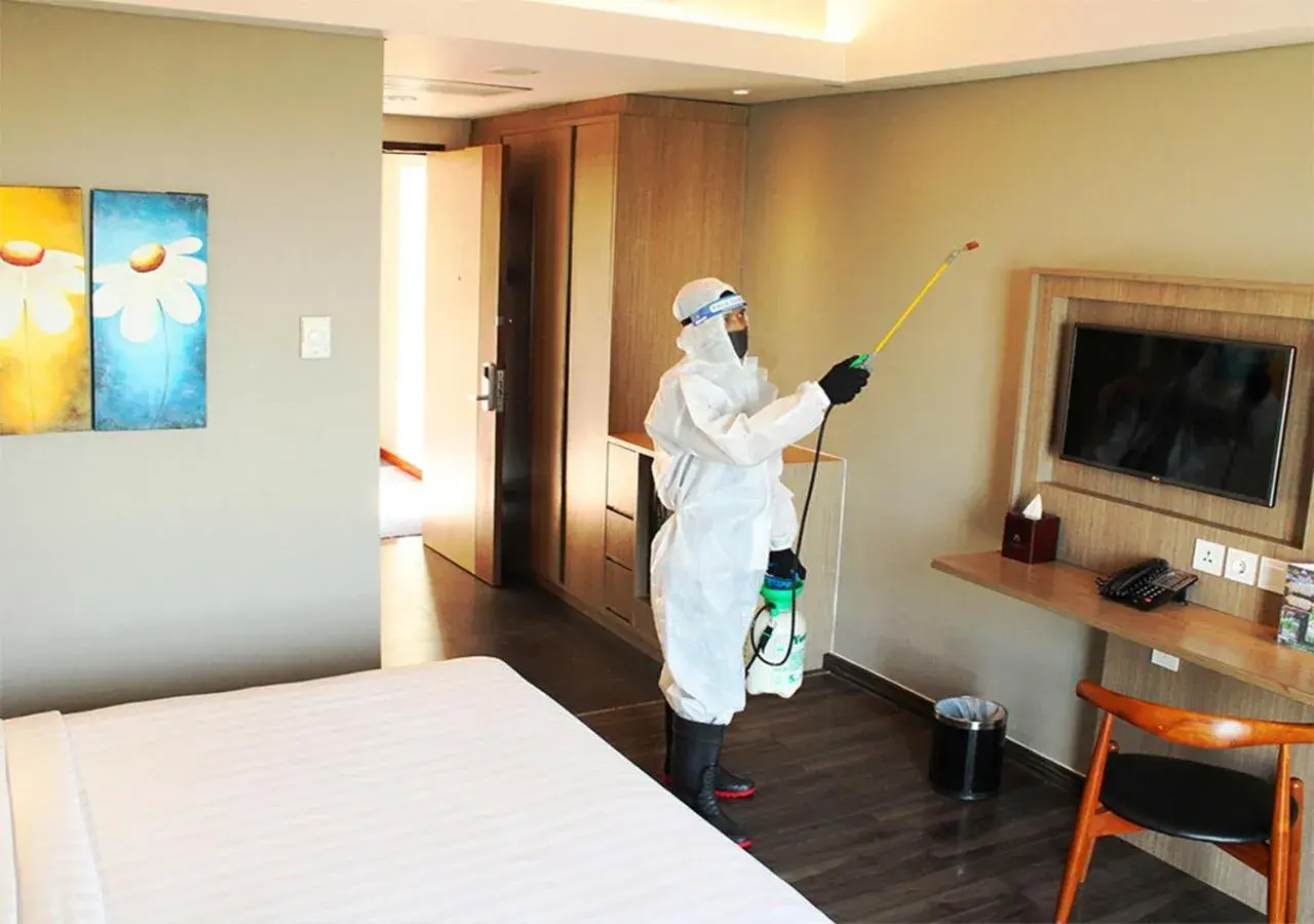 Bedroom in Gammara Hotel Makassar Bedroom in Gammara Hotel Makassar