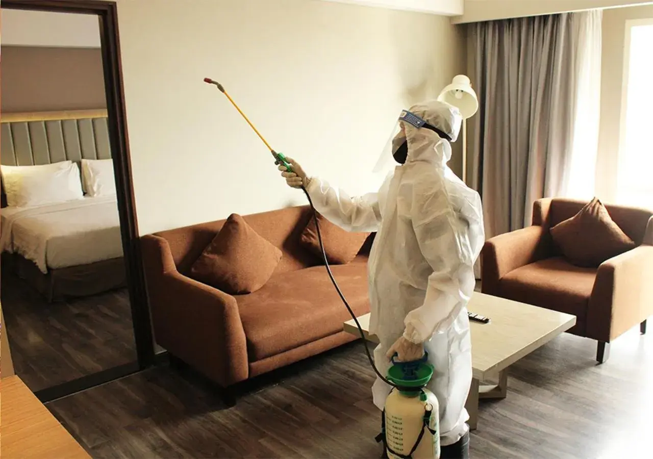 Living room in Gammara Hotel Makassar Living room in Gammara Hotel Makassar