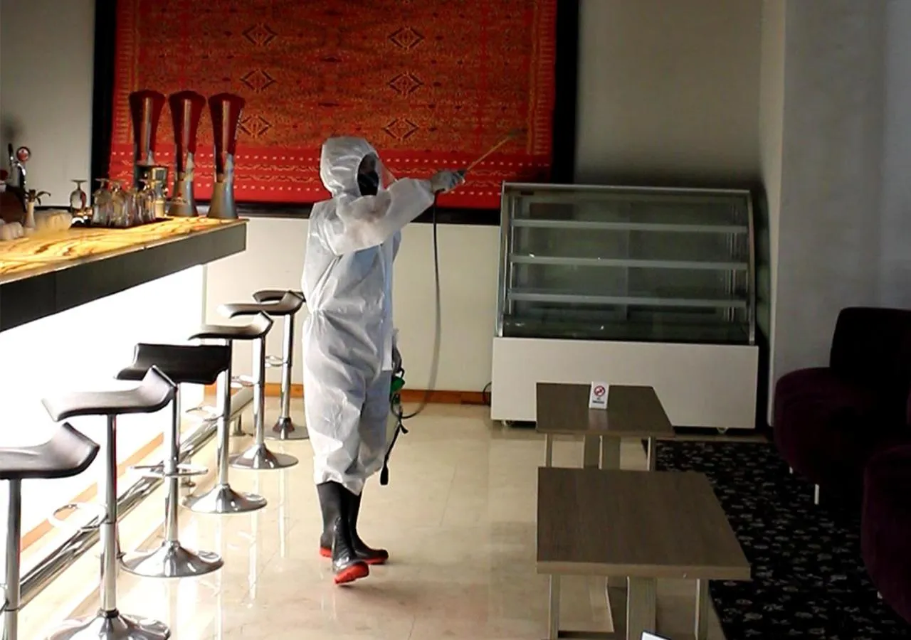 Lounge or bar in Gammara Hotel Makassar