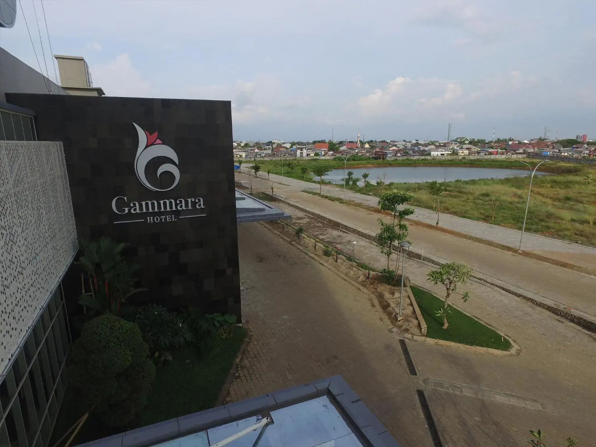 Bird's eye view in Gammara Hotel Makassar Bird's eye view in Gammara Hotel Makassar