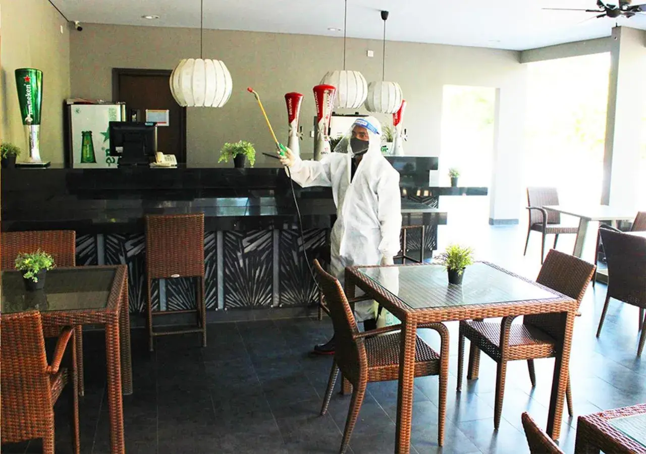 Lounge or bar in Gammara Hotel Makassar Lounge or bar in Gammara Hotel Makassar