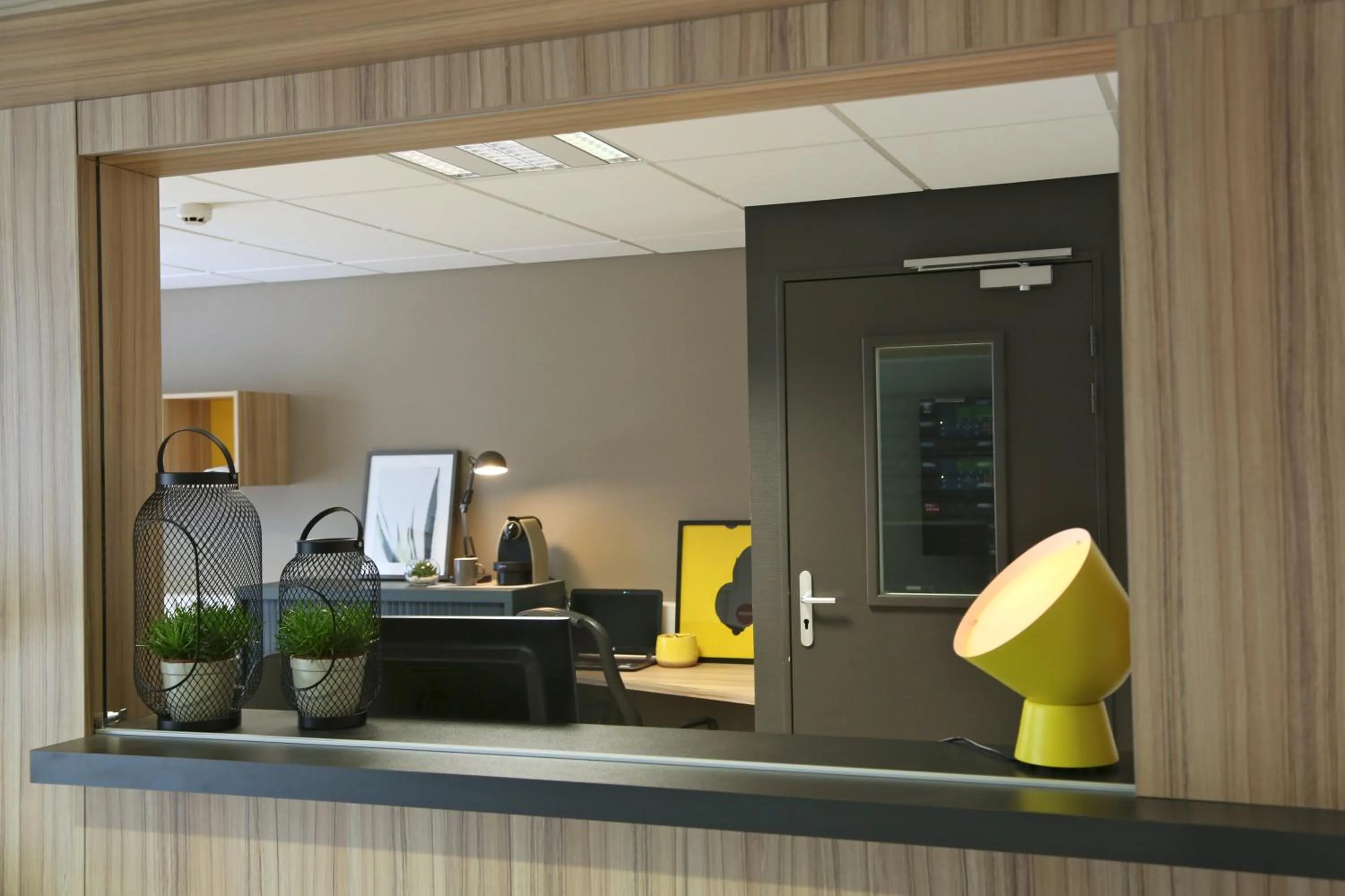 Lobby or reception in Apparteo Dijon