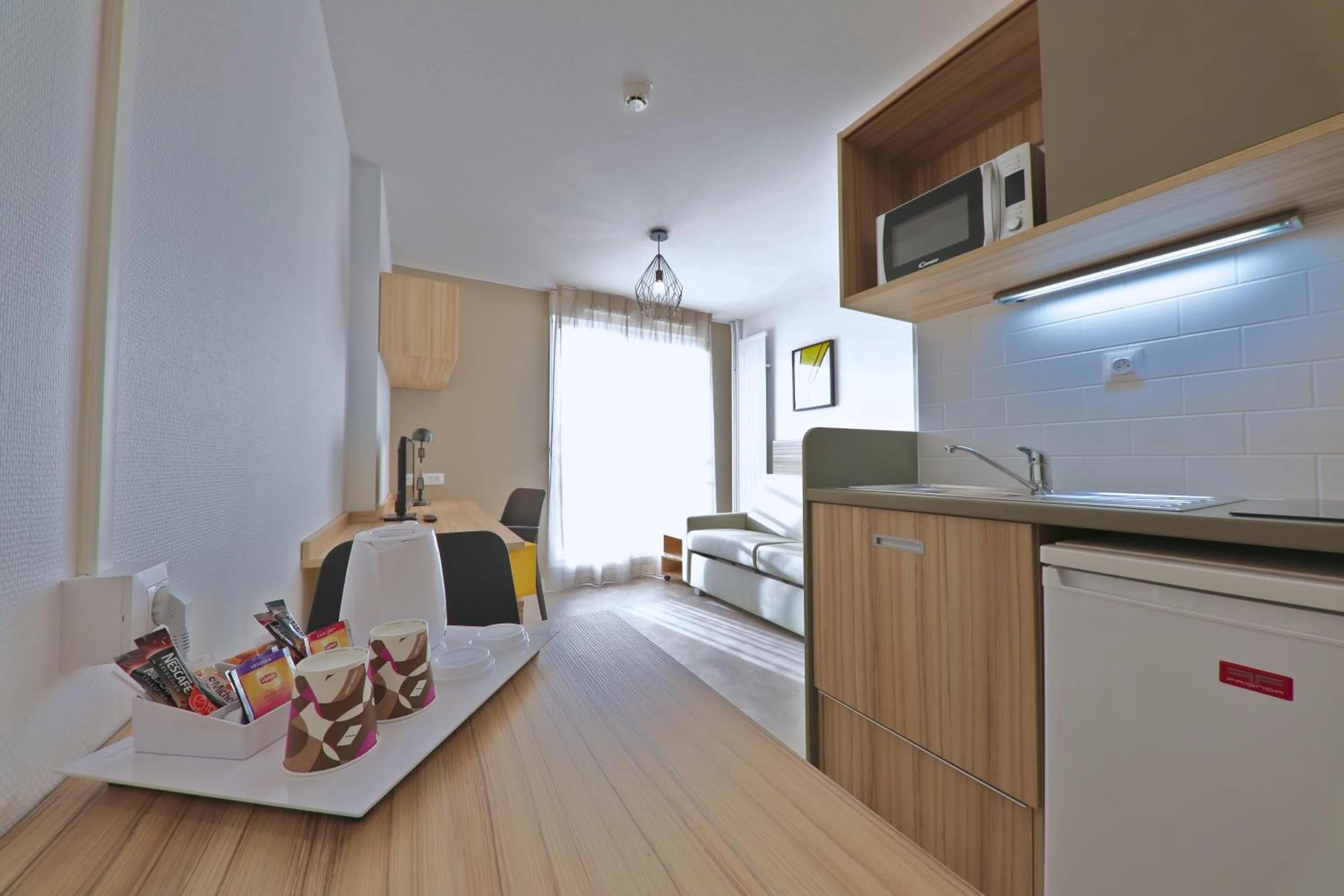 Photo of the whole room in Apparteo Dijon