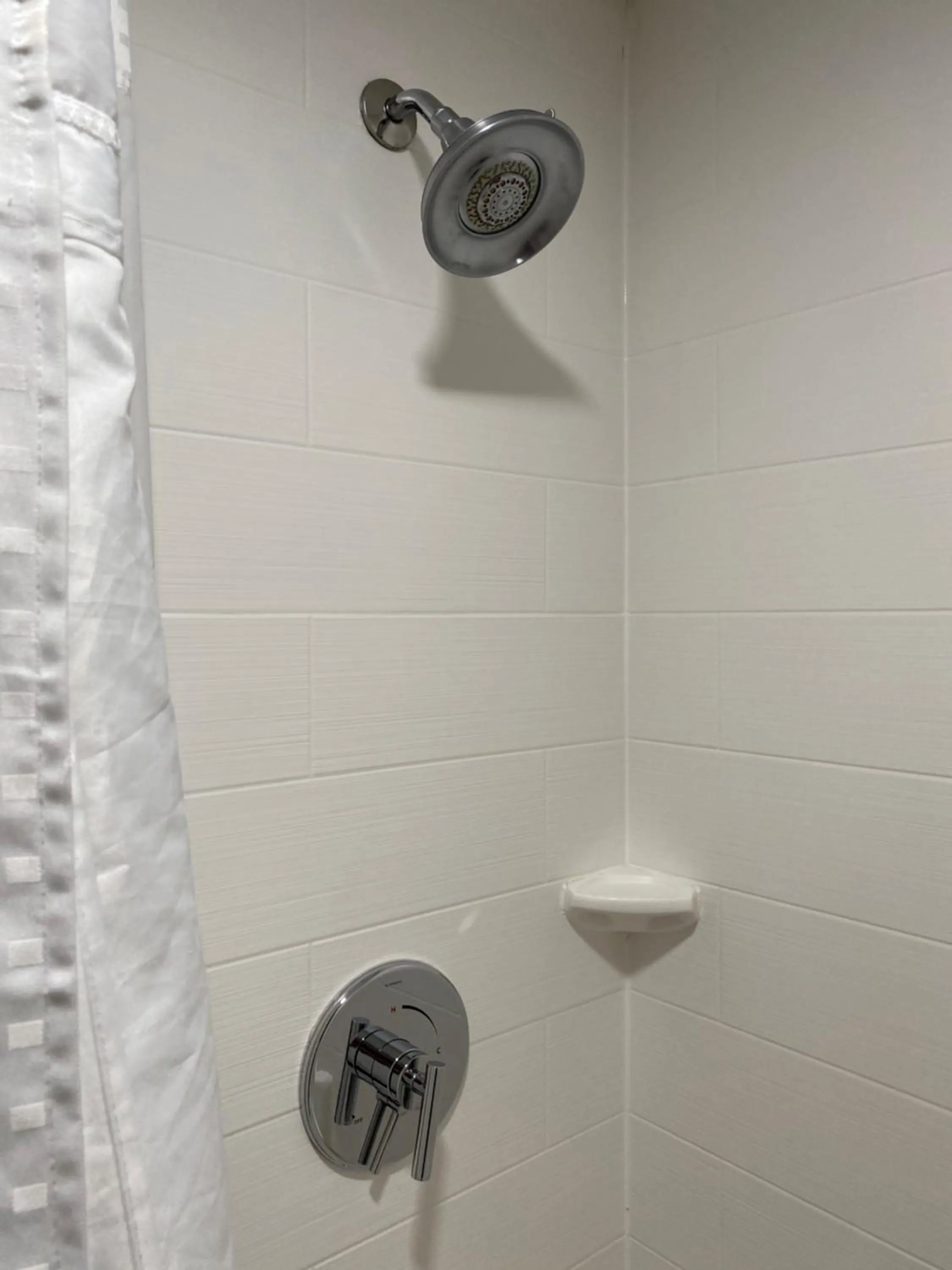 Shower in Holiday Inn Express Durham-UNH by IHG