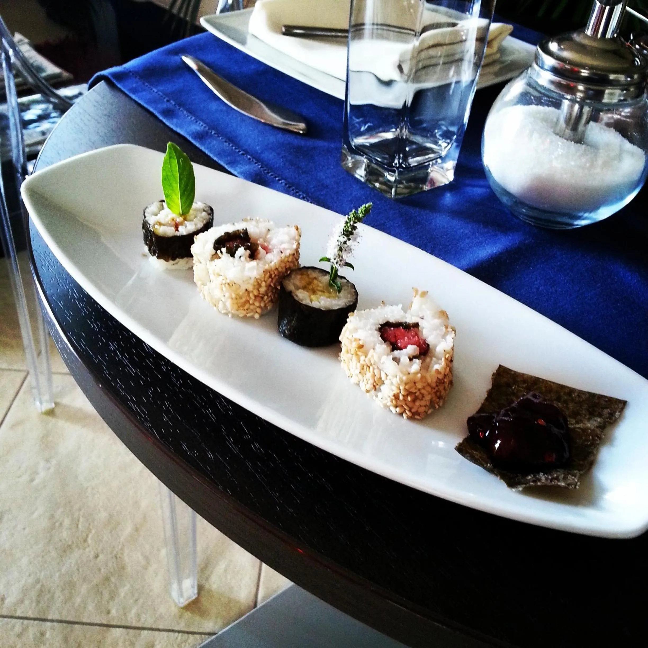 Food close-up in Karma B&B