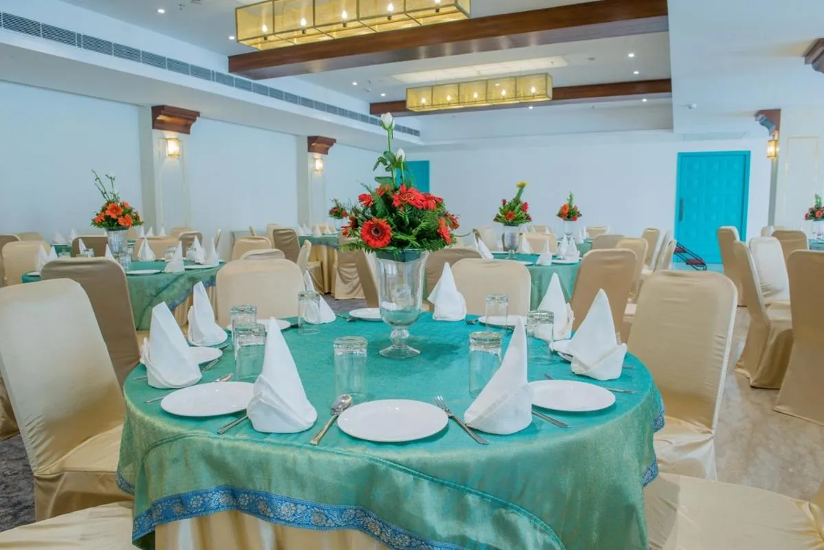 Decorative detail in The Imperial Poonam Hotel