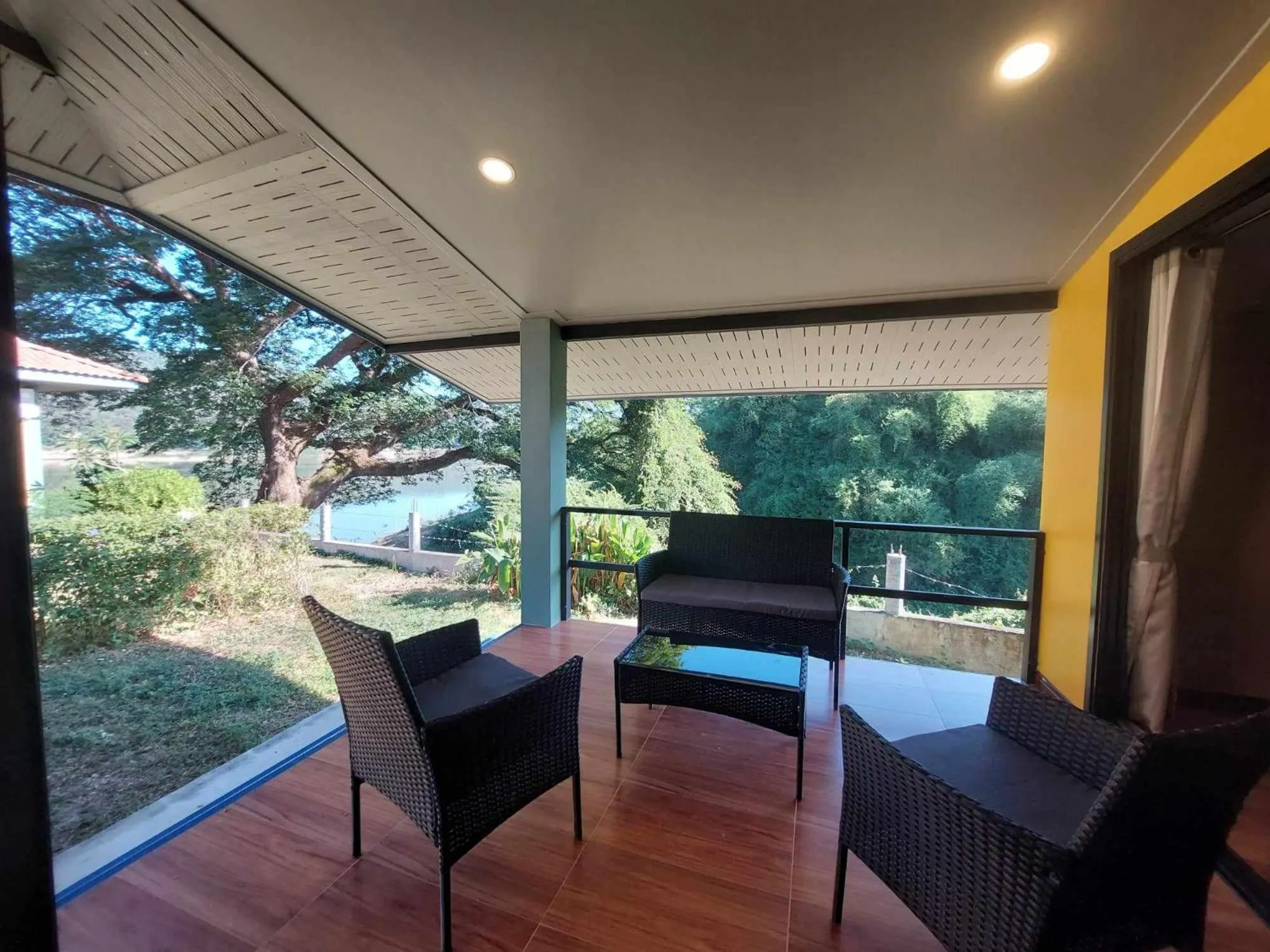 Balcony/Terrace in Khong Chiam Orchid Riverside Resort