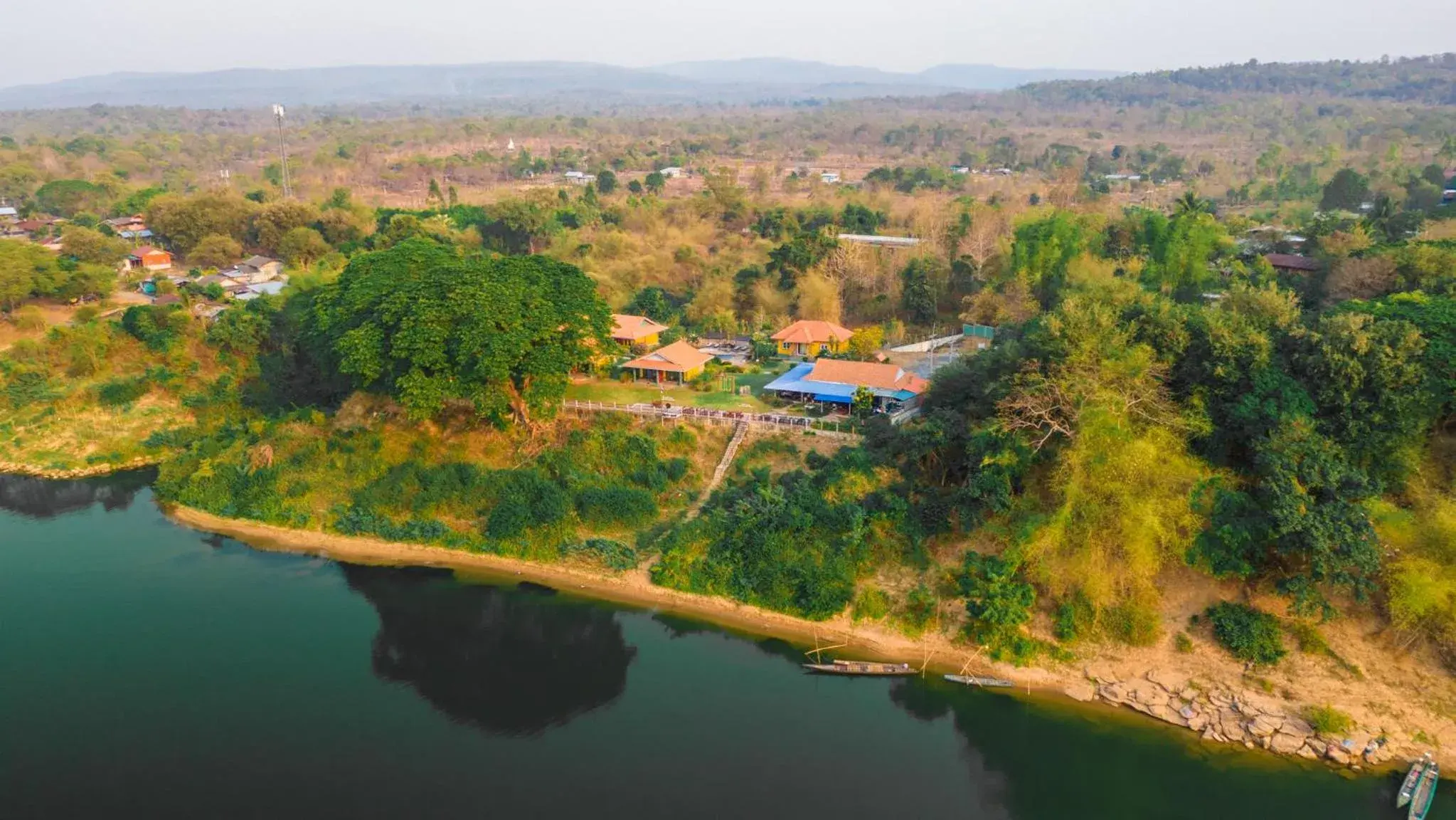 Property building in Khong Chiam Orchid Riverside Resort Property building in Khong Chiam Orchid Riverside Resort