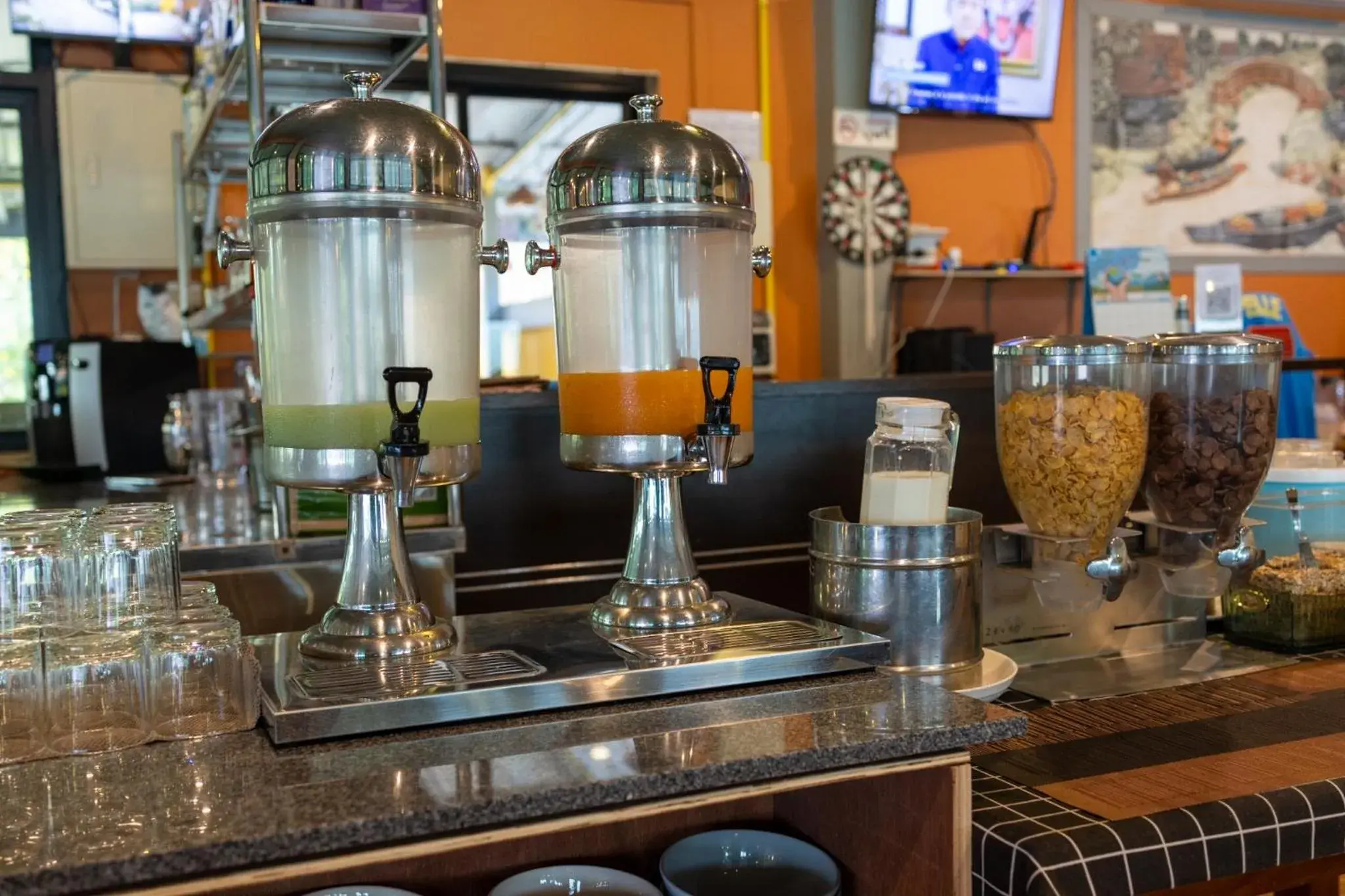 Breakfast in Khong Chiam Orchid Riverside Resort Breakfast in Khong Chiam Orchid Riverside Resort