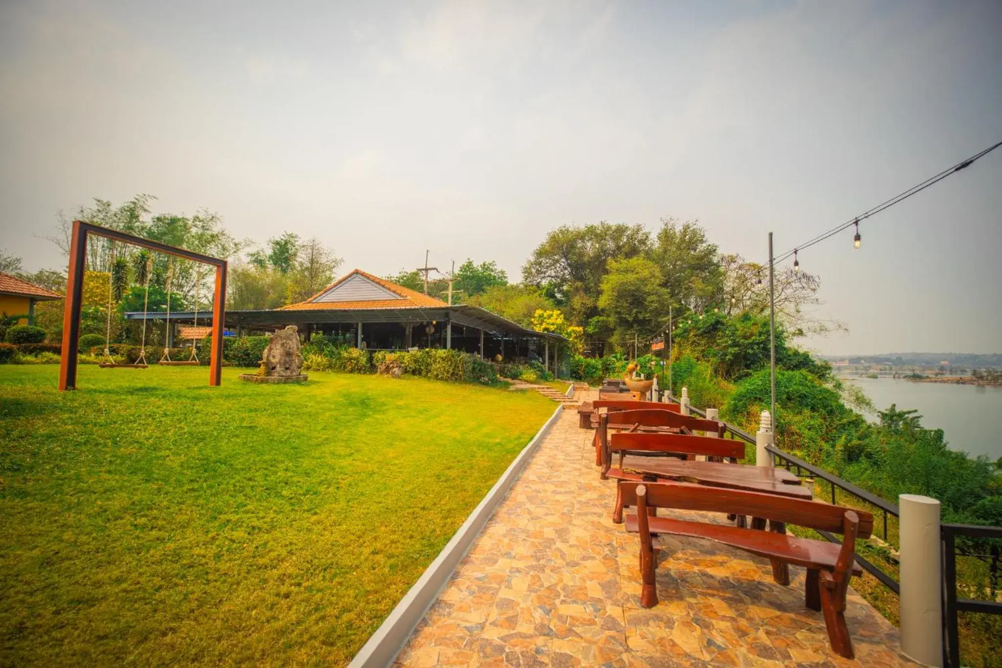 Property building in Khong Chiam Orchid Riverside Resort Property building in Khong Chiam Orchid Riverside Resort