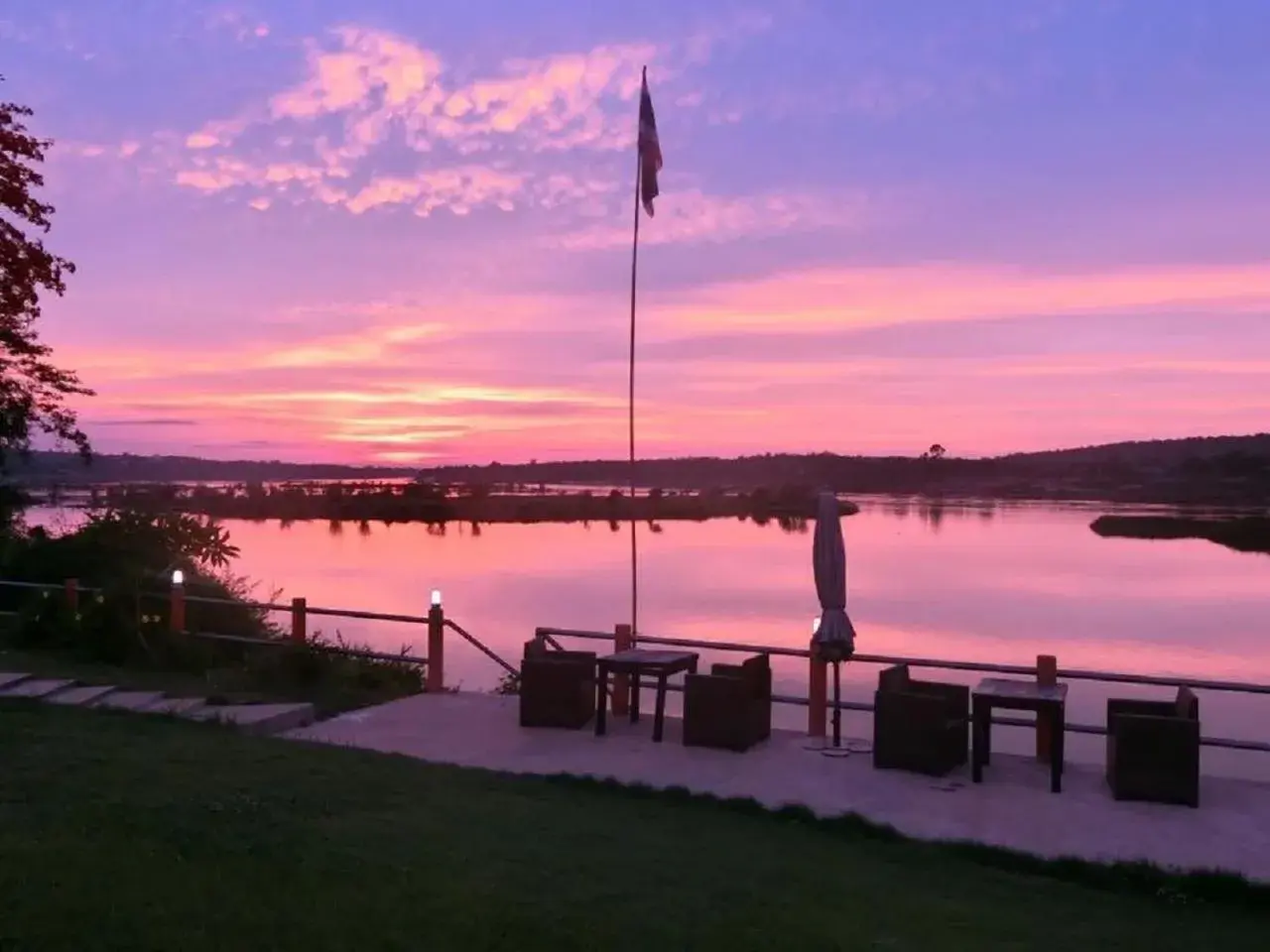 River view in Khong Chiam Orchid Riverside Resort River view in Khong Chiam Orchid Riverside Resort