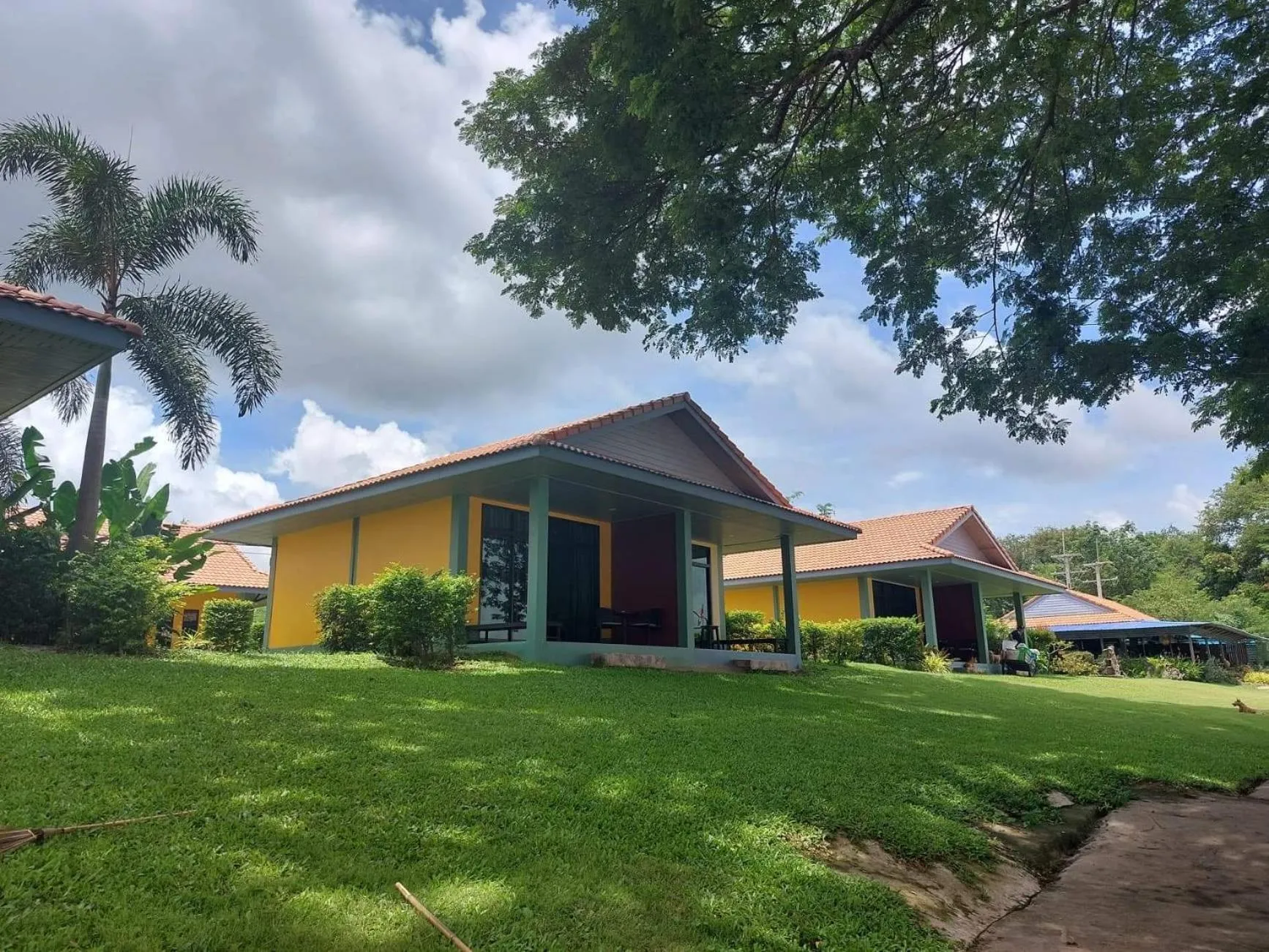Garden in Khong Chiam Orchid Riverside Resort