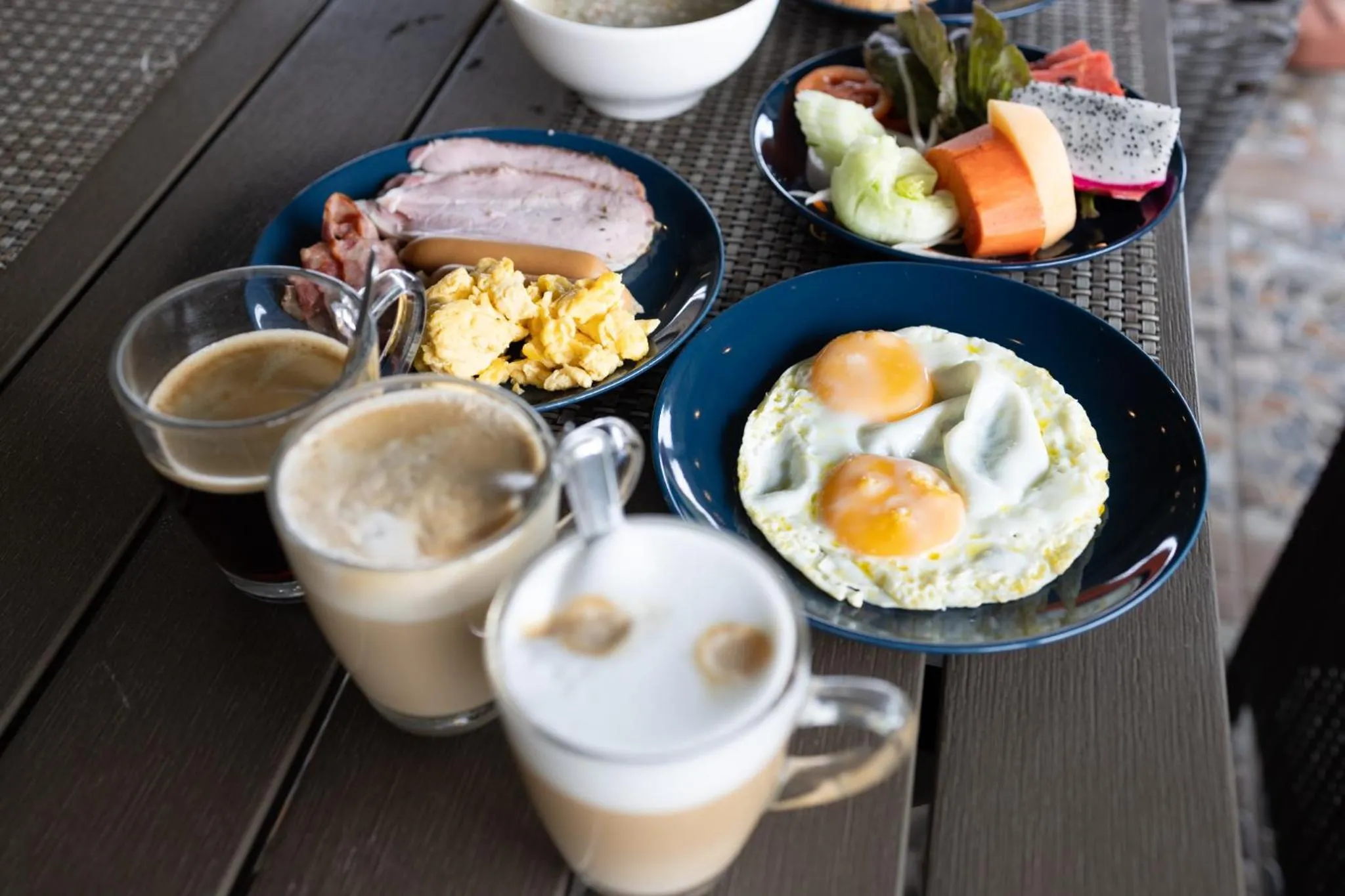 Breakfast in Khong Chiam Orchid Riverside Resort