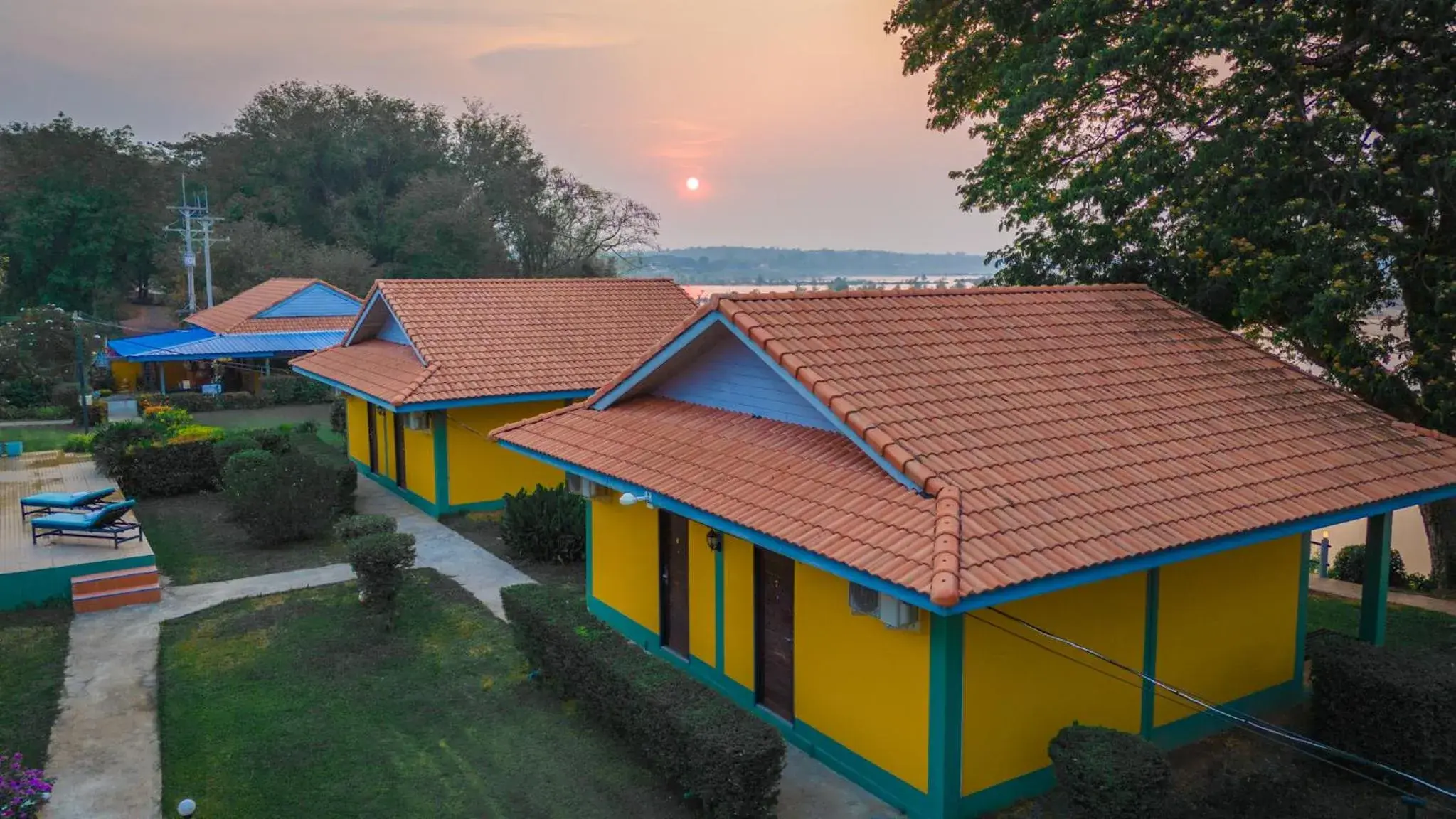 Property building in Khong Chiam Orchid Riverside Resort Property building in Khong Chiam Orchid Riverside Resort