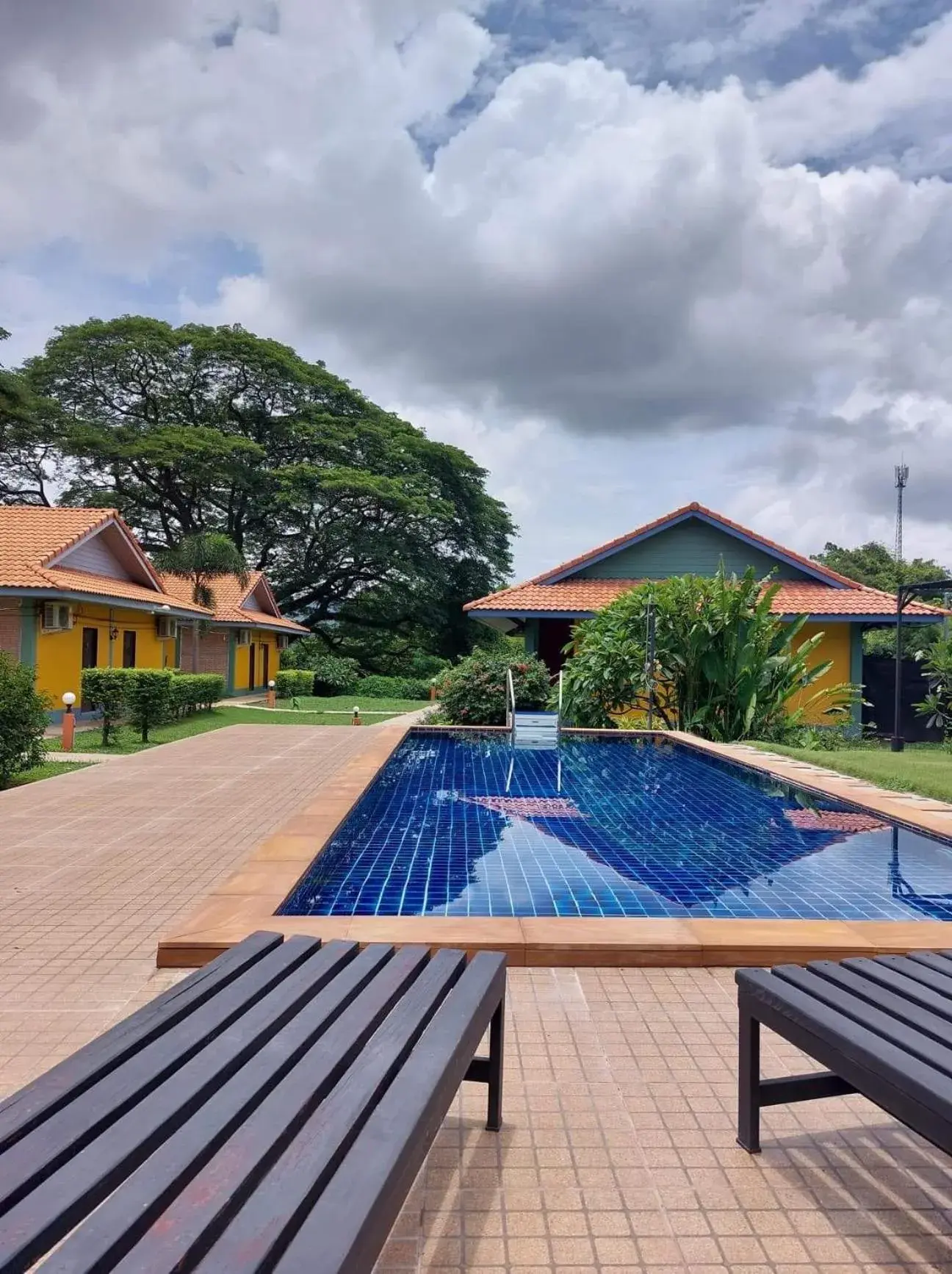 Swimming pool in Khong Chiam Orchid Riverside Resort Swimming pool in Khong Chiam Orchid Riverside Resort
