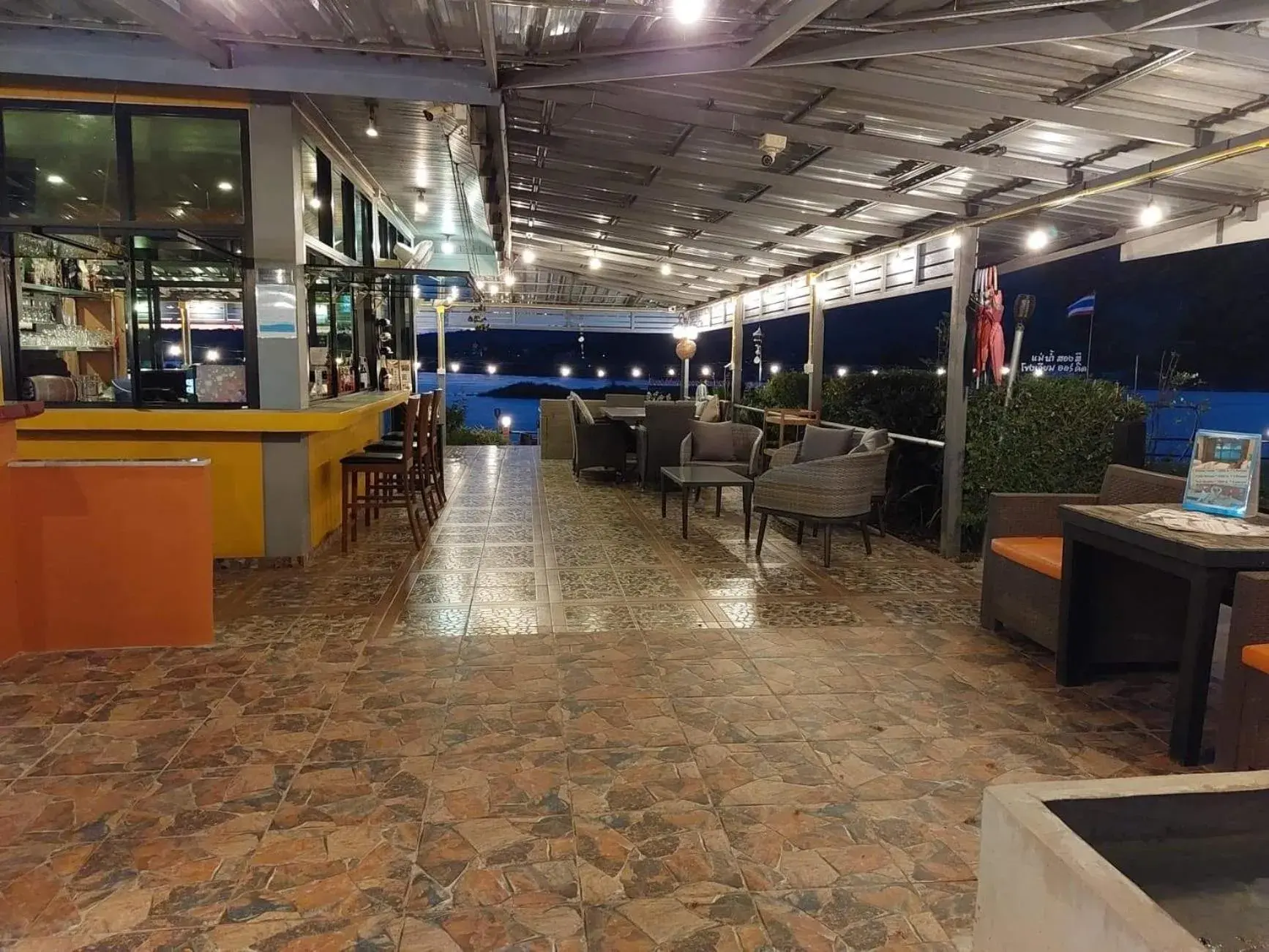 Lounge or bar in Khong Chiam Orchid Riverside Resort Lounge or bar in Khong Chiam Orchid Riverside Resort