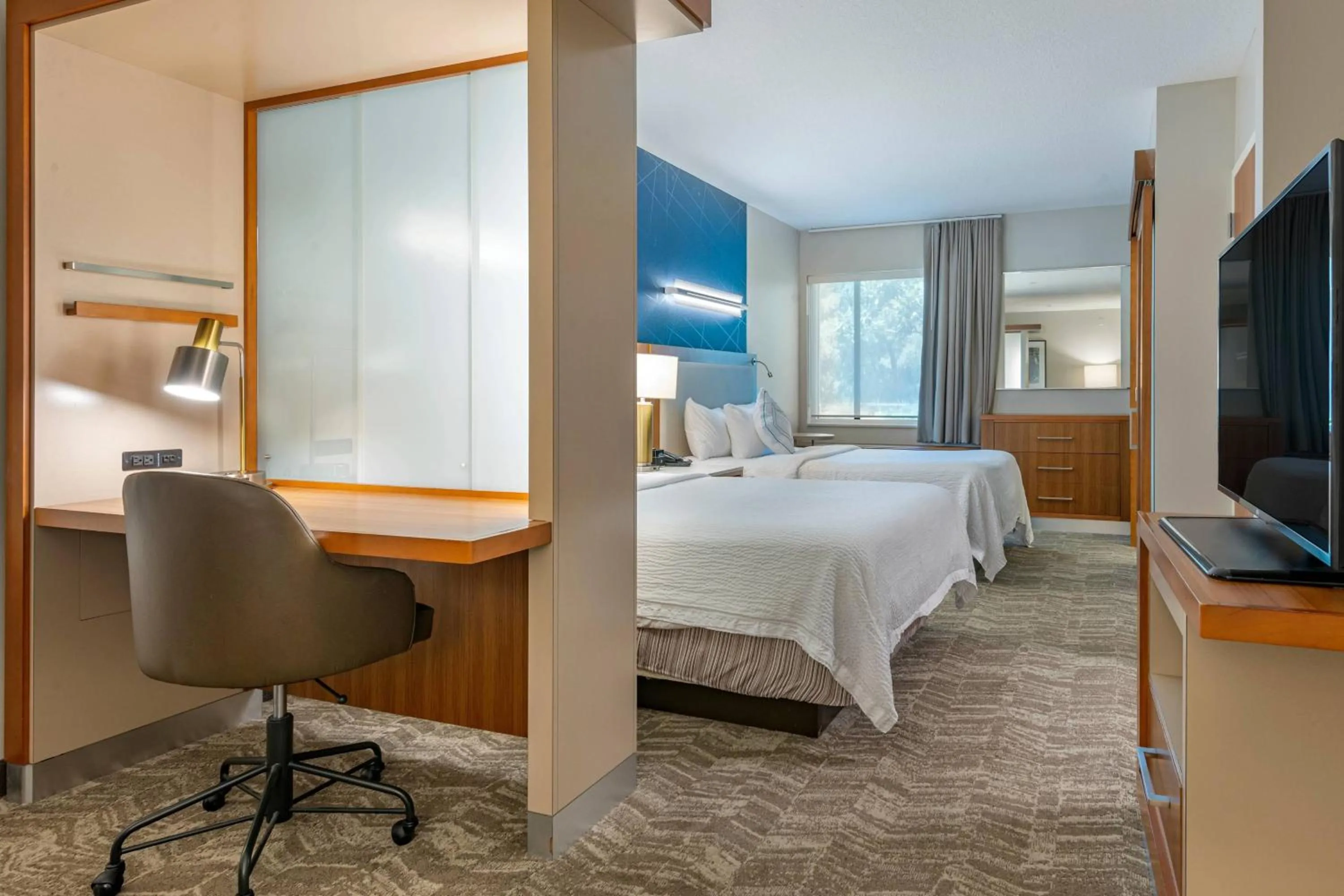 Photo of the whole room, Bed in SpringHill Suites Vero Beach