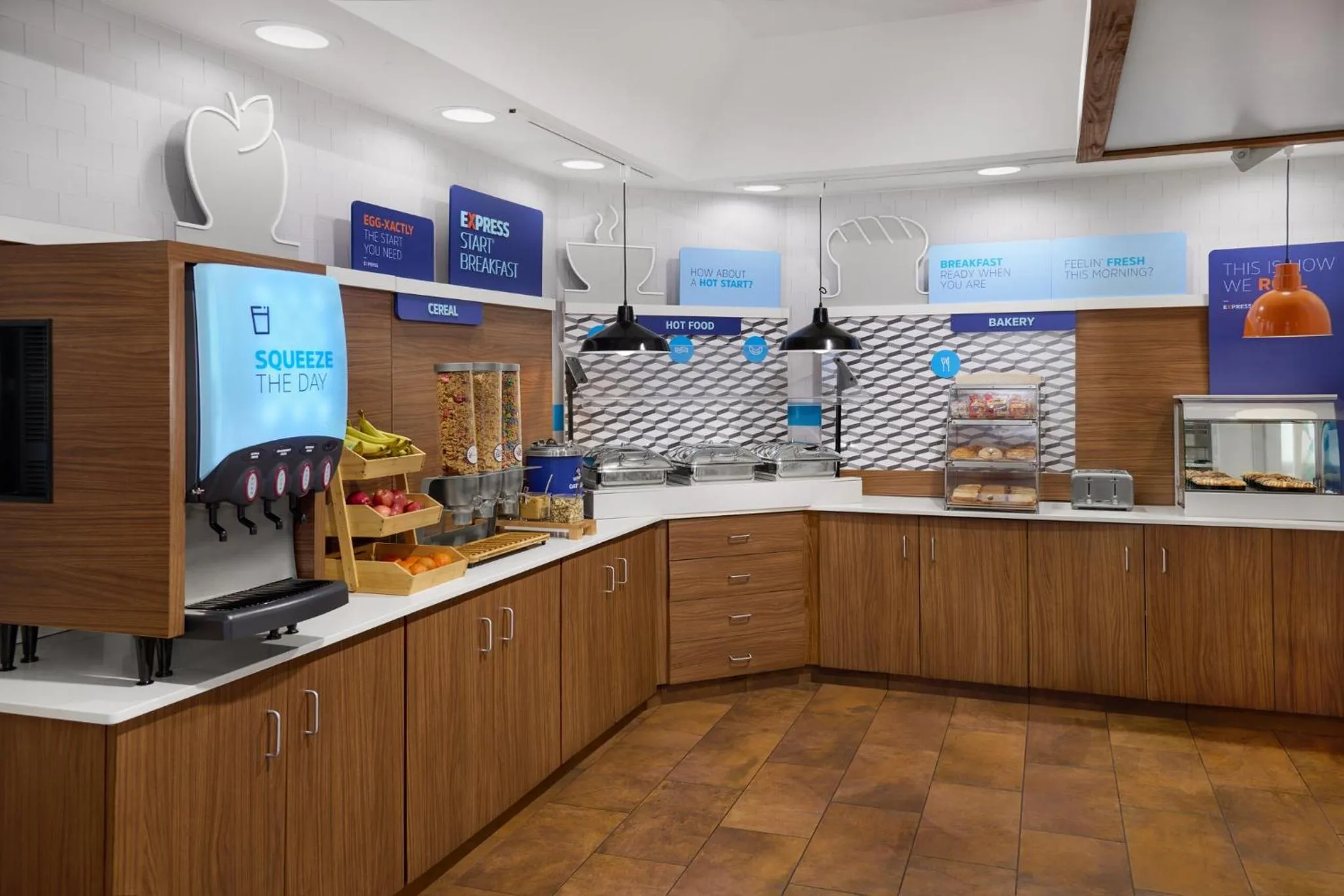 Restaurant/places to eat in Holiday Inn Express Kansas City - at the Legends! by IHG