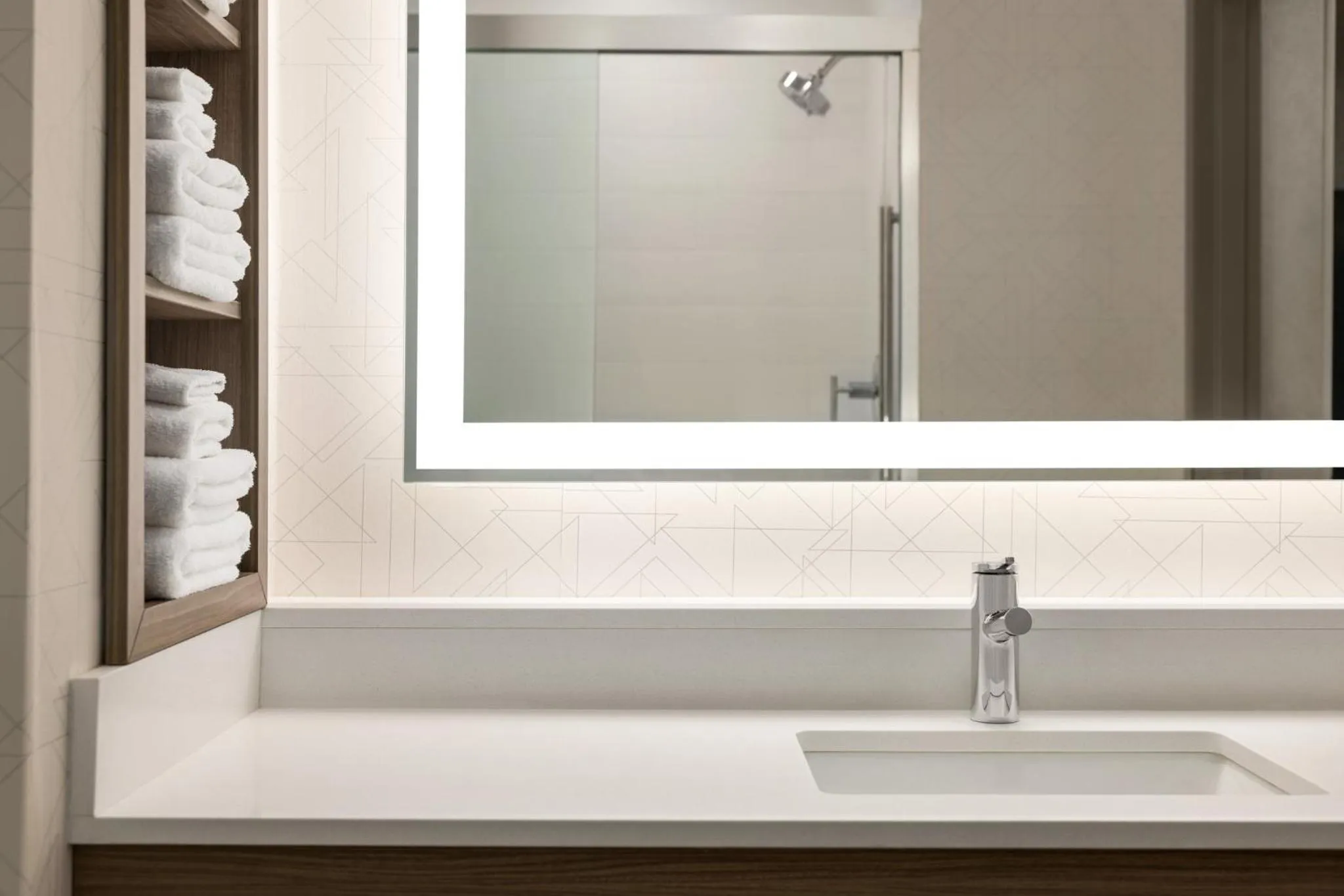 Bathroom in Holiday Inn Express Syracuse Airport by IHG