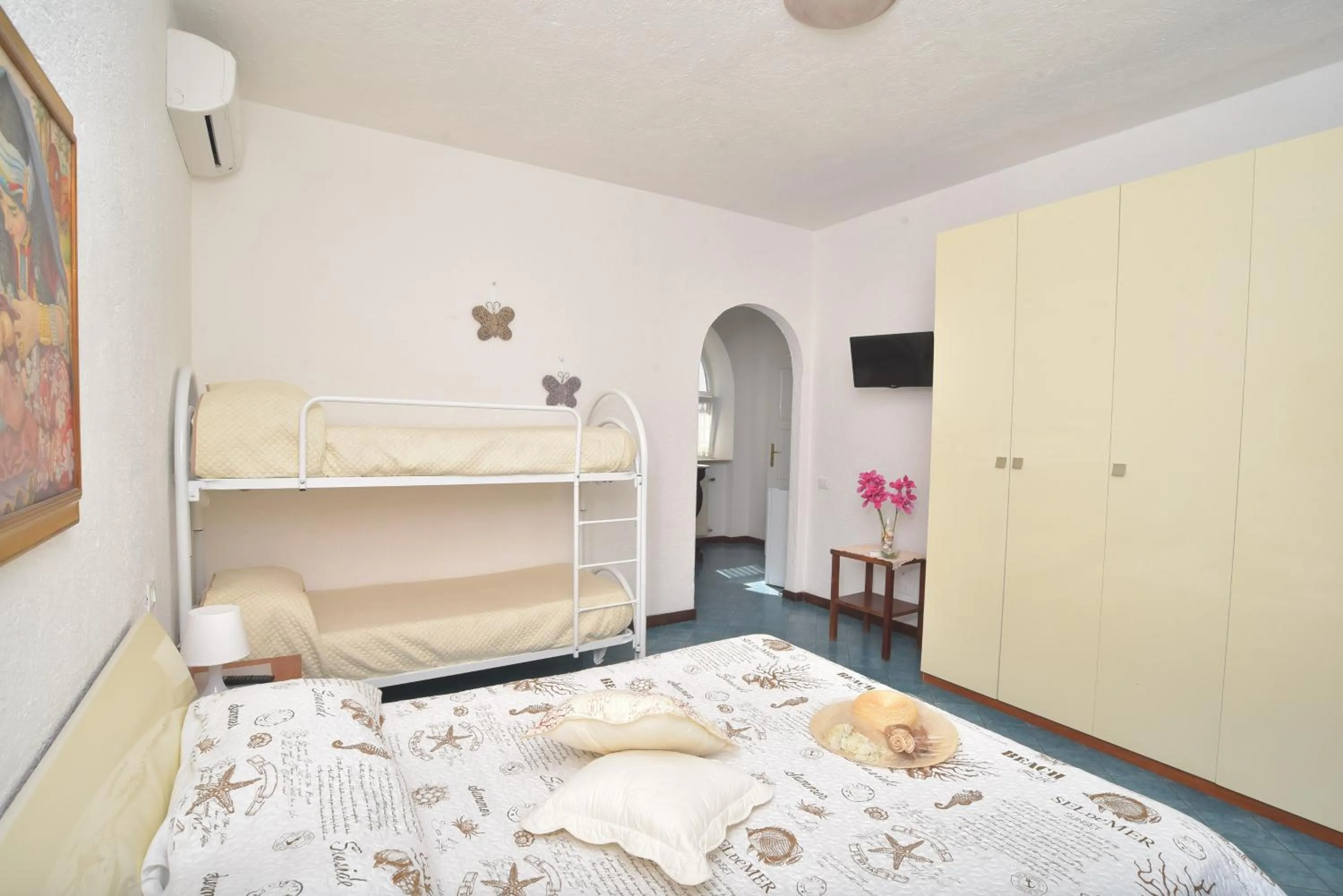 Bedroom, Bed in Villa al Porto