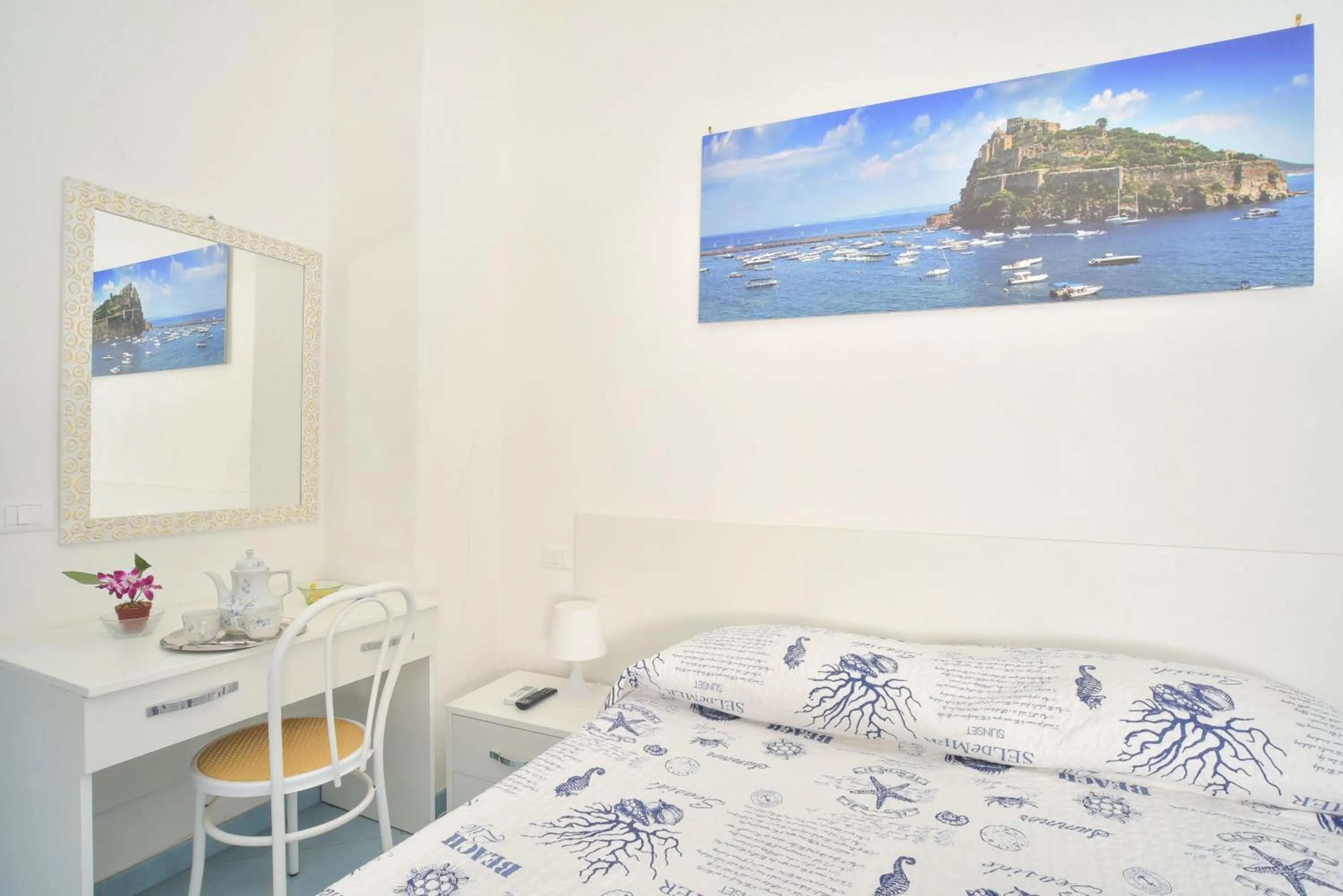 Bedroom, Bed in Villa al Porto