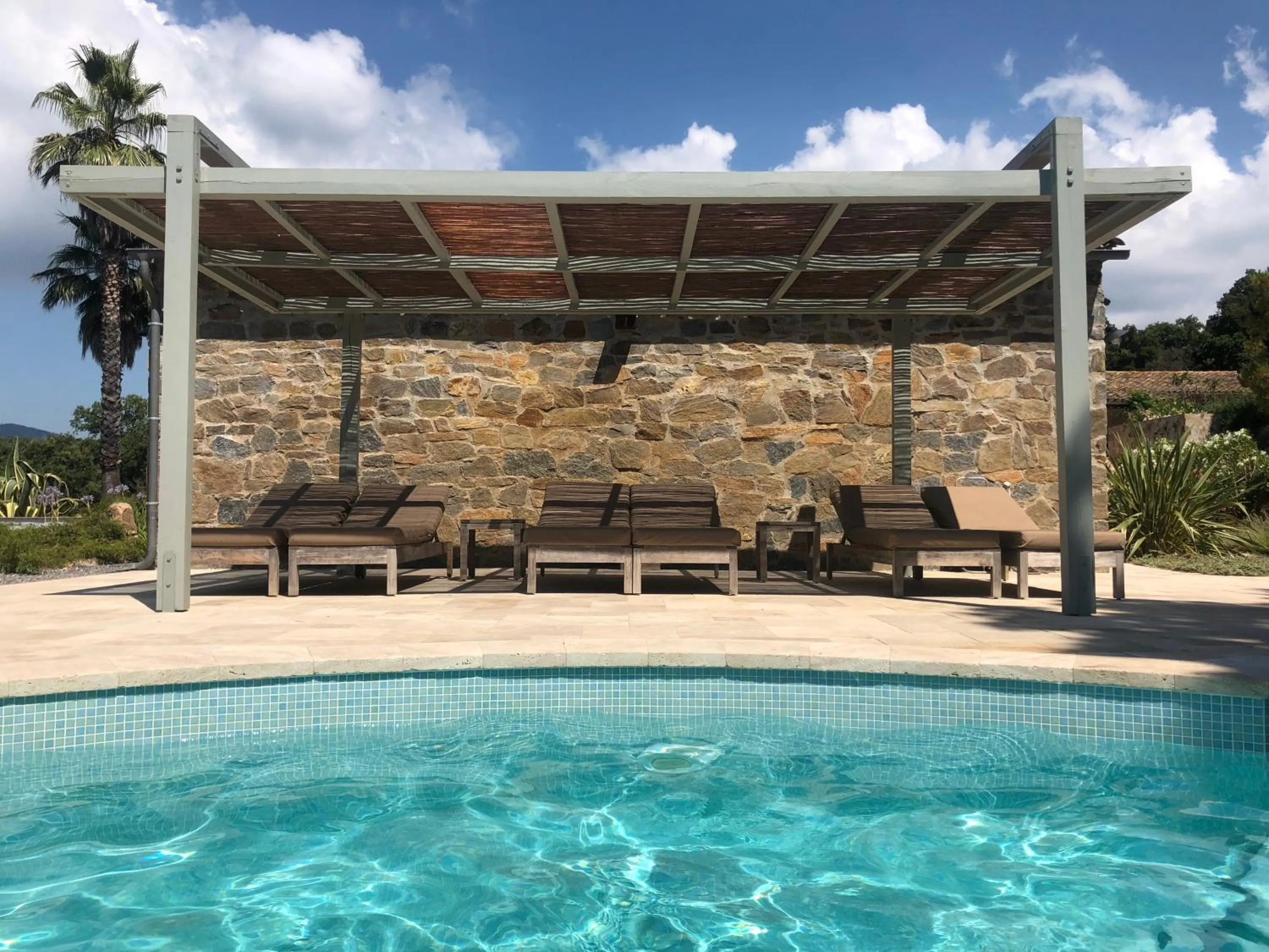 Swimming pool in Les Aurochs