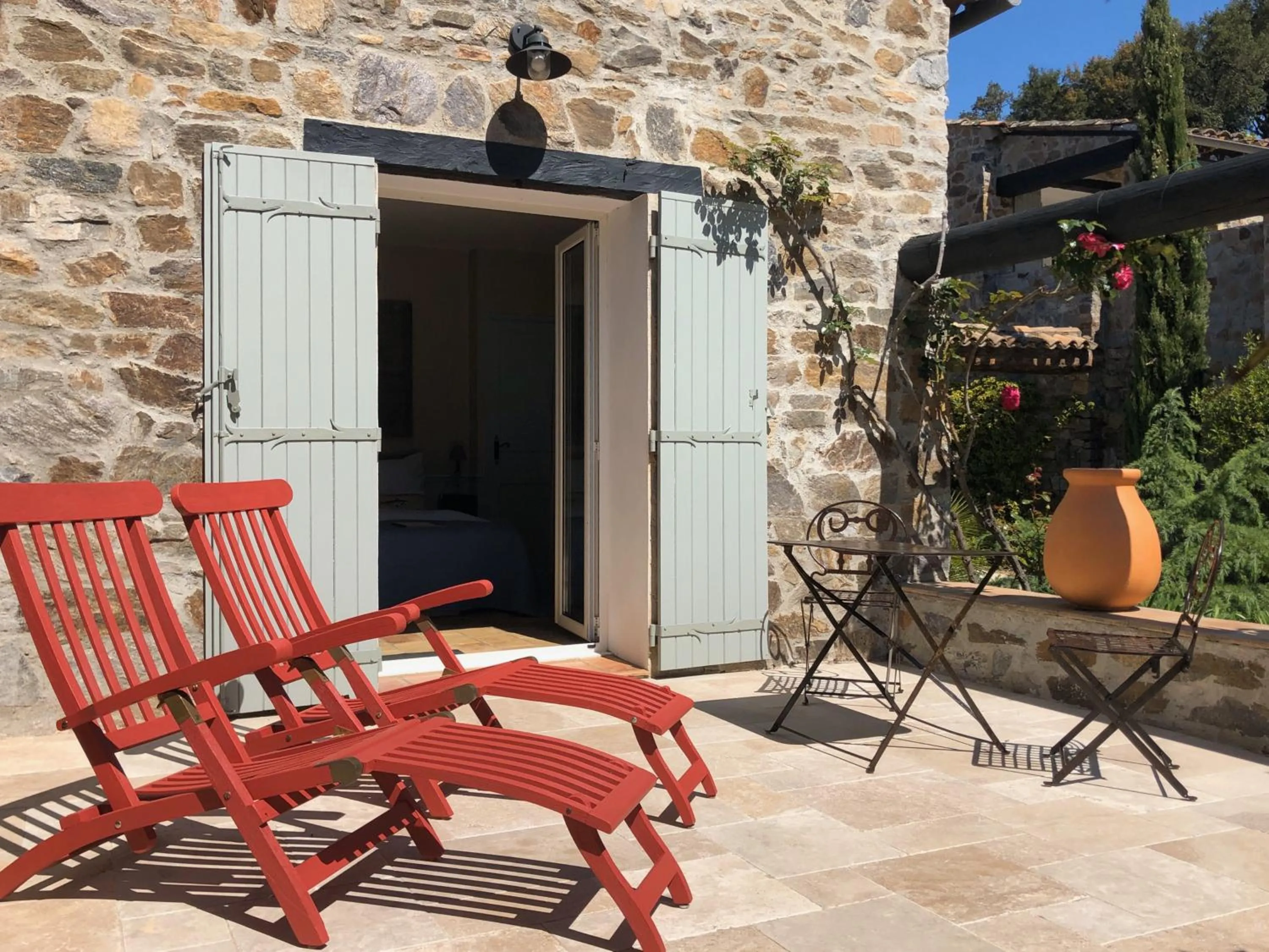 Patio in Les Aurochs