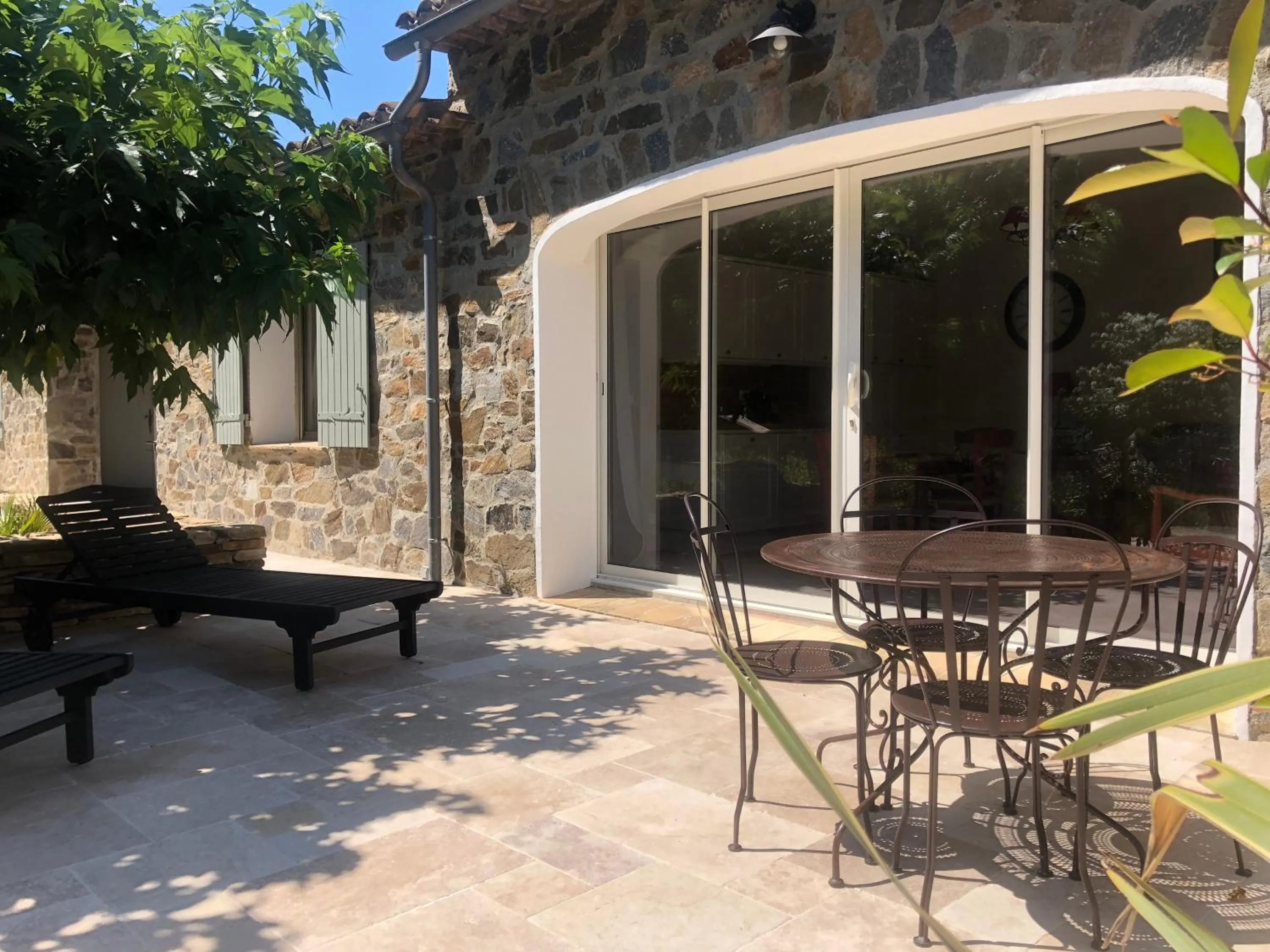 Patio in Les Aurochs