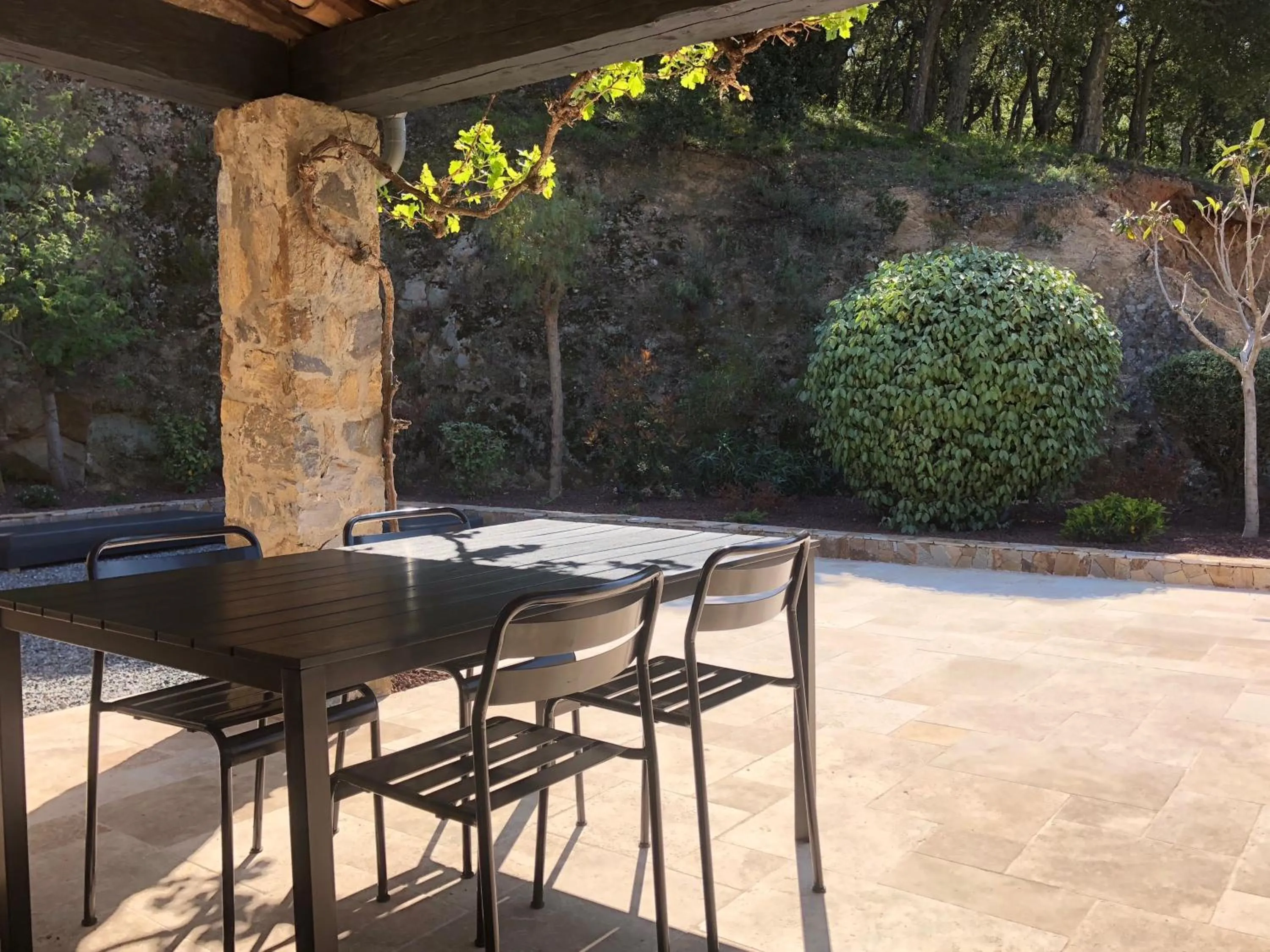 Patio in Les Aurochs