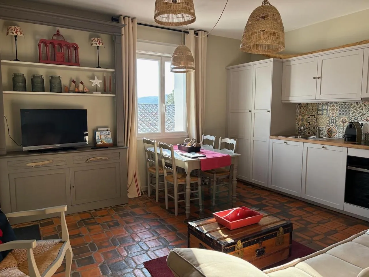 Living room in Les Aurochs