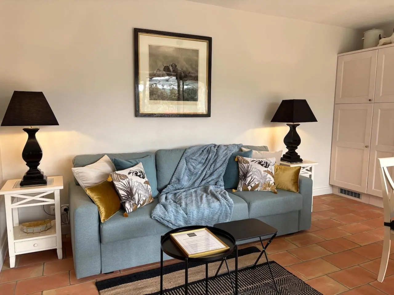 Living room in Les Aurochs