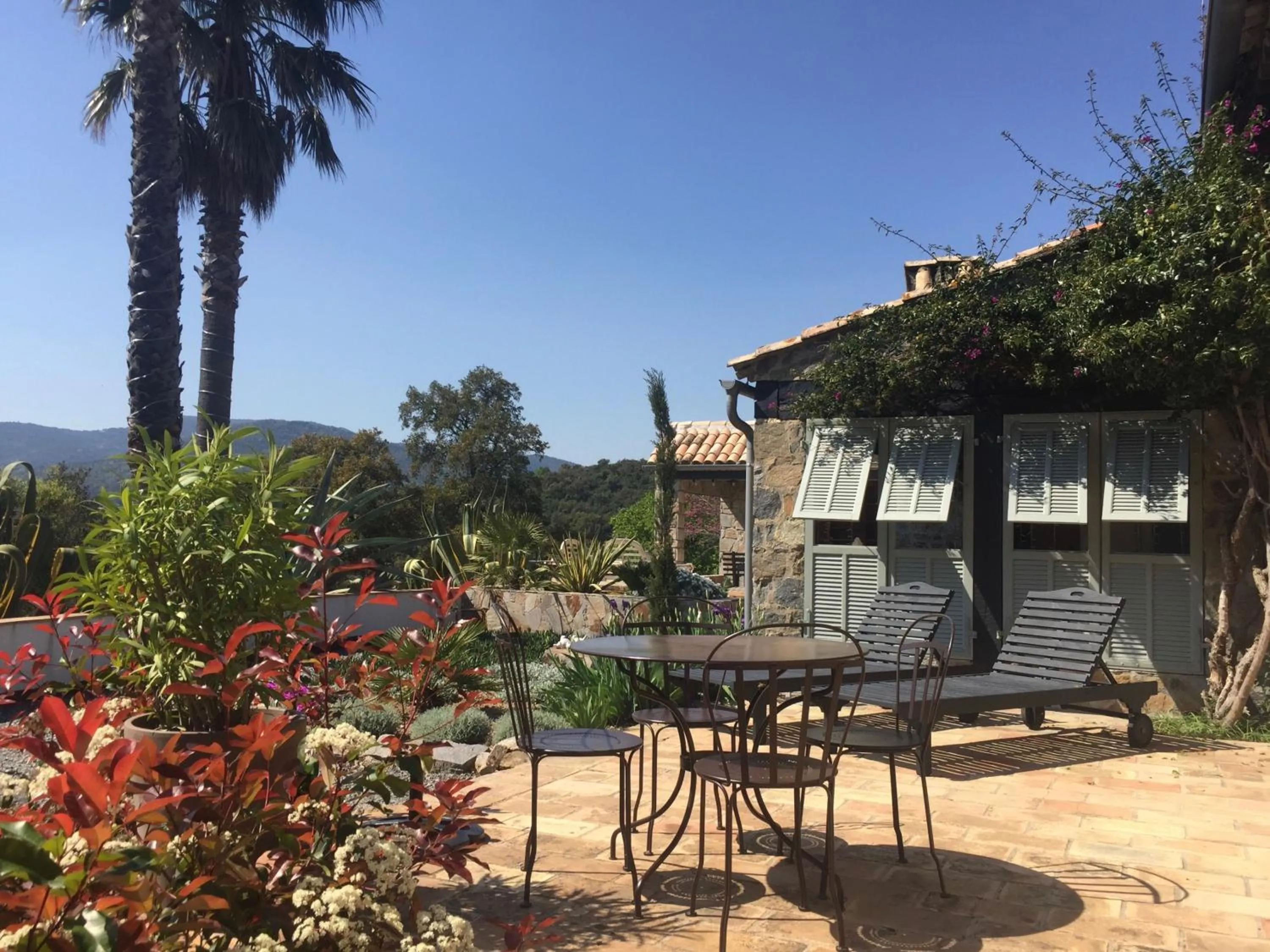 Patio in Les Aurochs