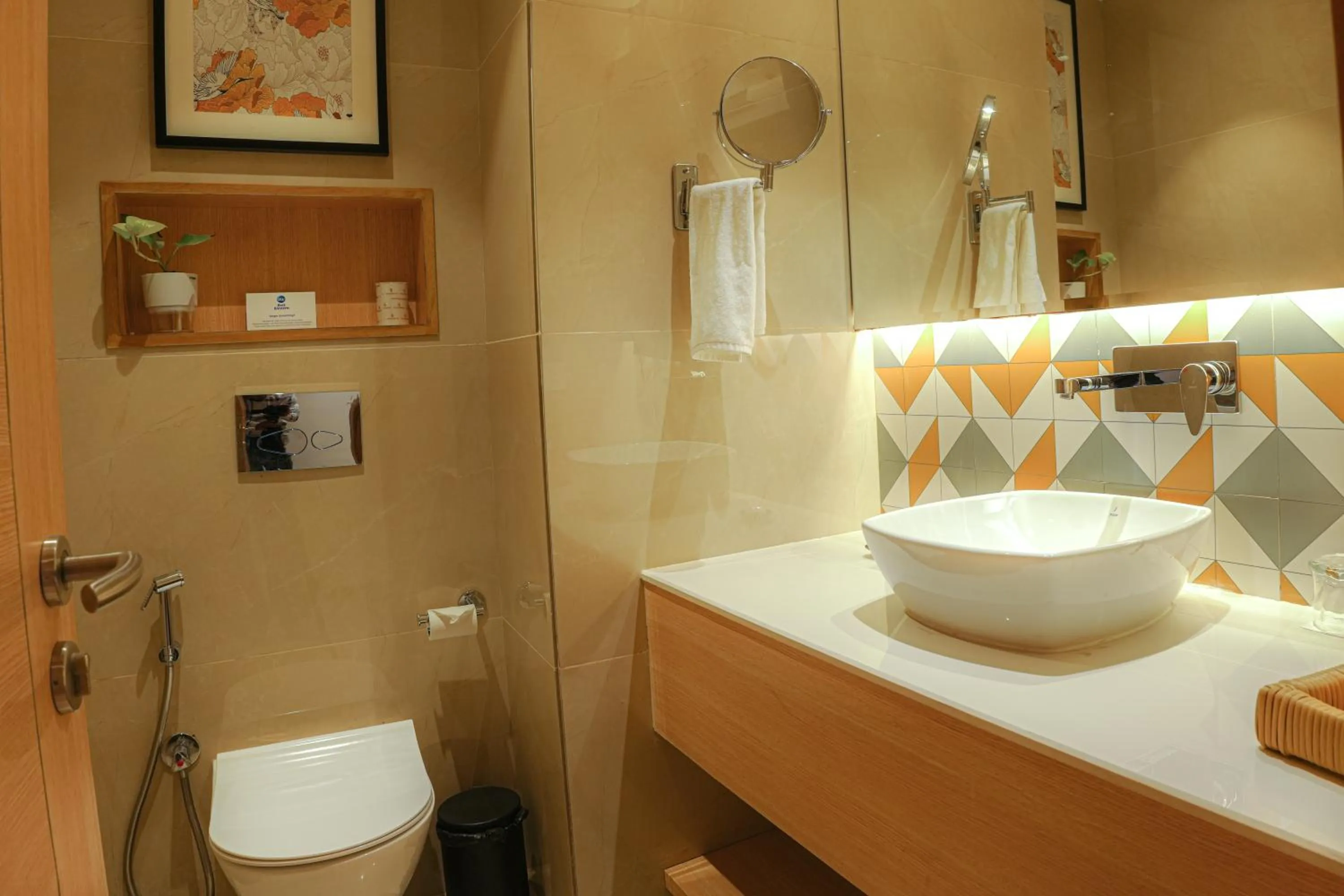 Toilet in Best Western AH1 Amritsar