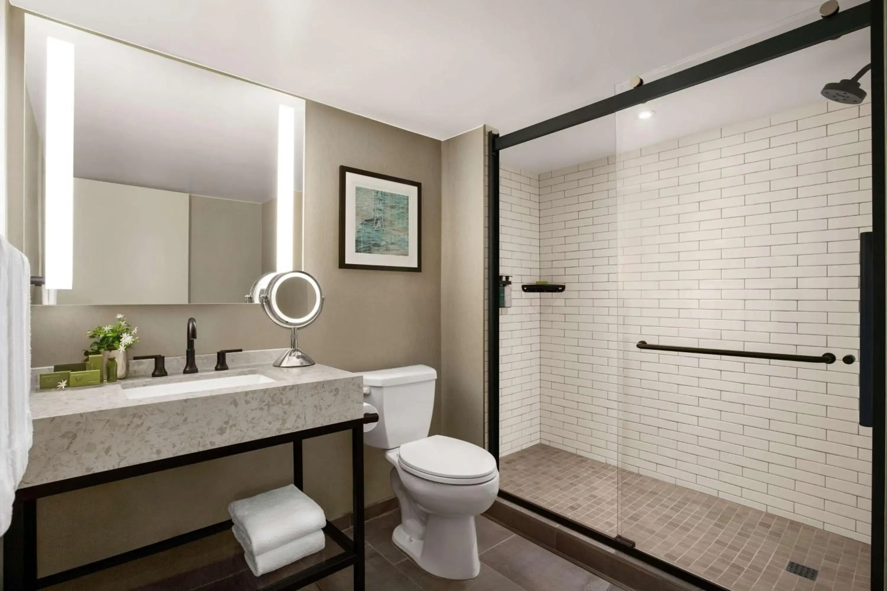 Bathroom in Hotel Alba Tampa, Tapestry Collection By Hilton Bathroom in Hotel Alba Tampa, Tapestry Collection By Hilton