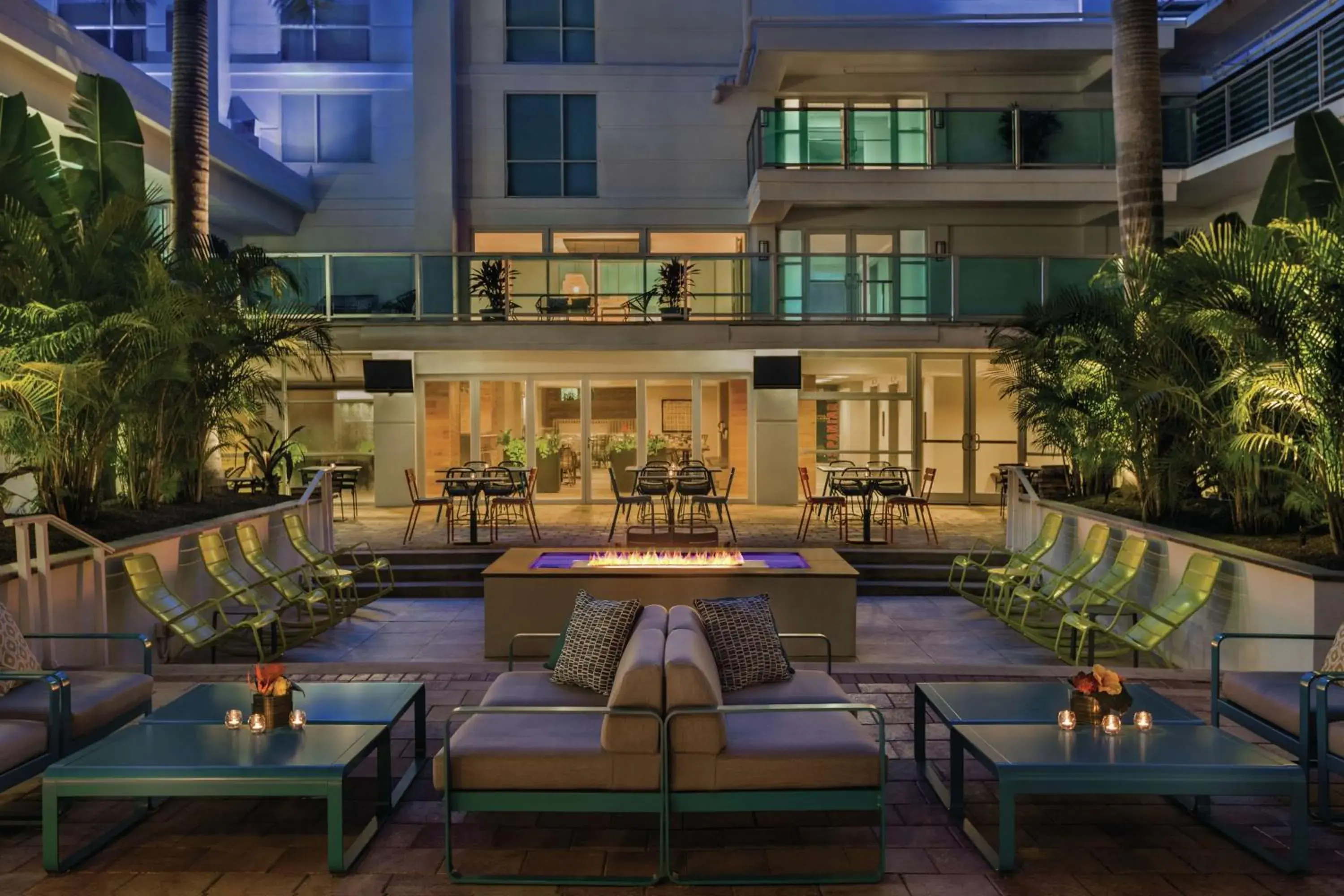 Pool view in Hotel Alba Tampa, Tapestry Collection By Hilton Pool view in Hotel Alba Tampa, Tapestry Collection By Hilton