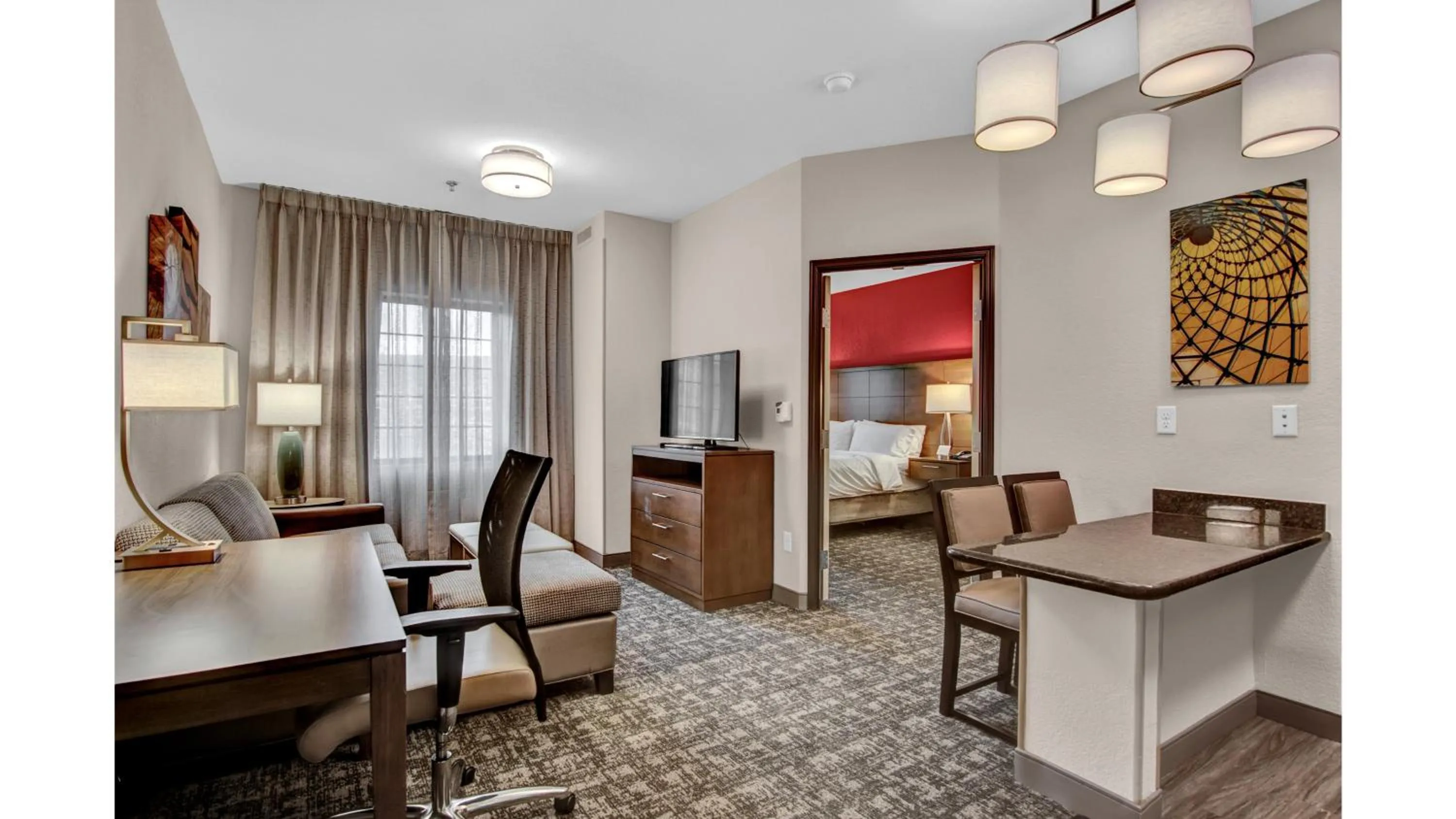 Photo of the whole room in Staybridge Suites Salt Lake-West Valley City by IHG