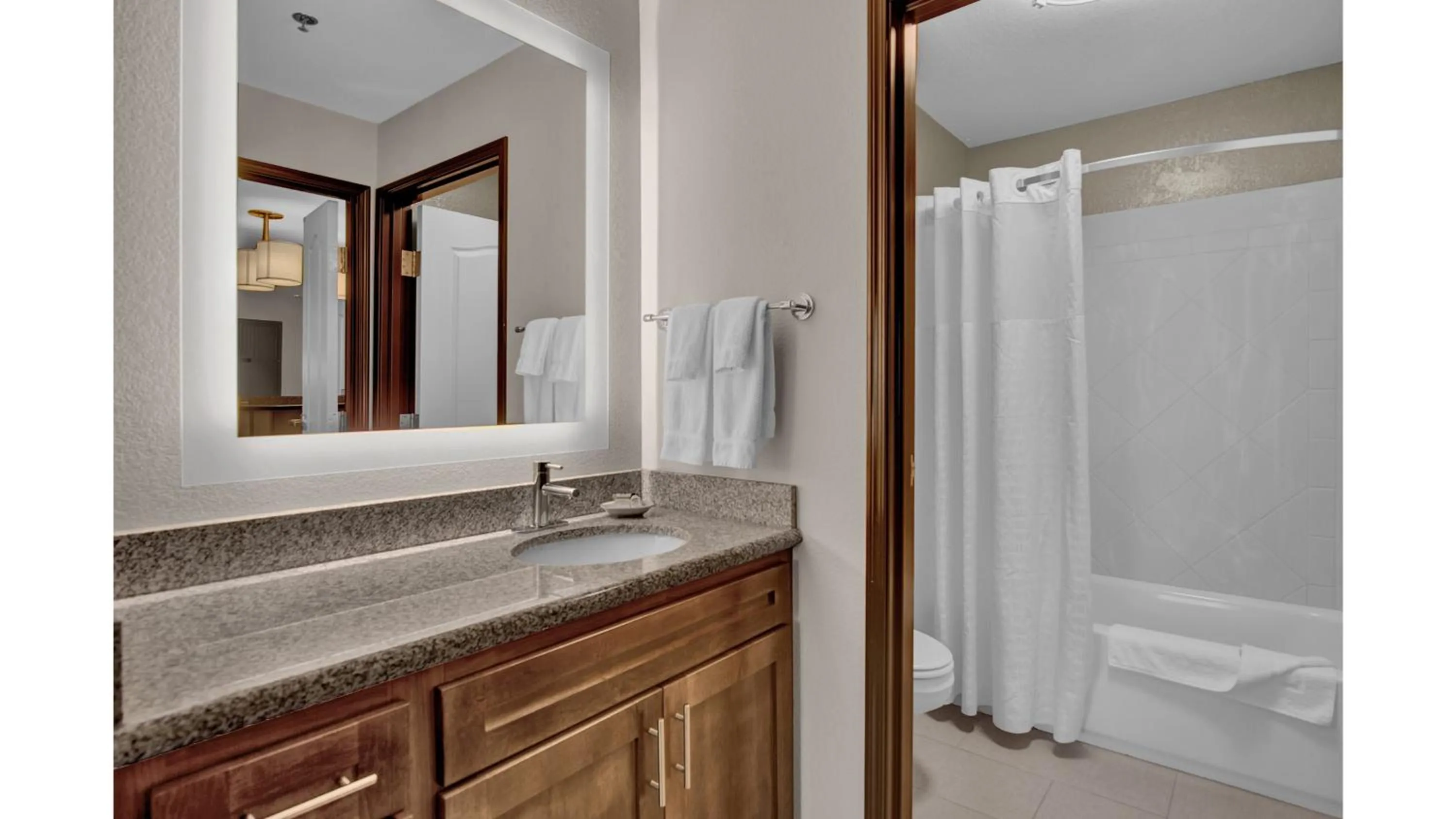 Bathroom in Staybridge Suites Salt Lake-West Valley City by IHG