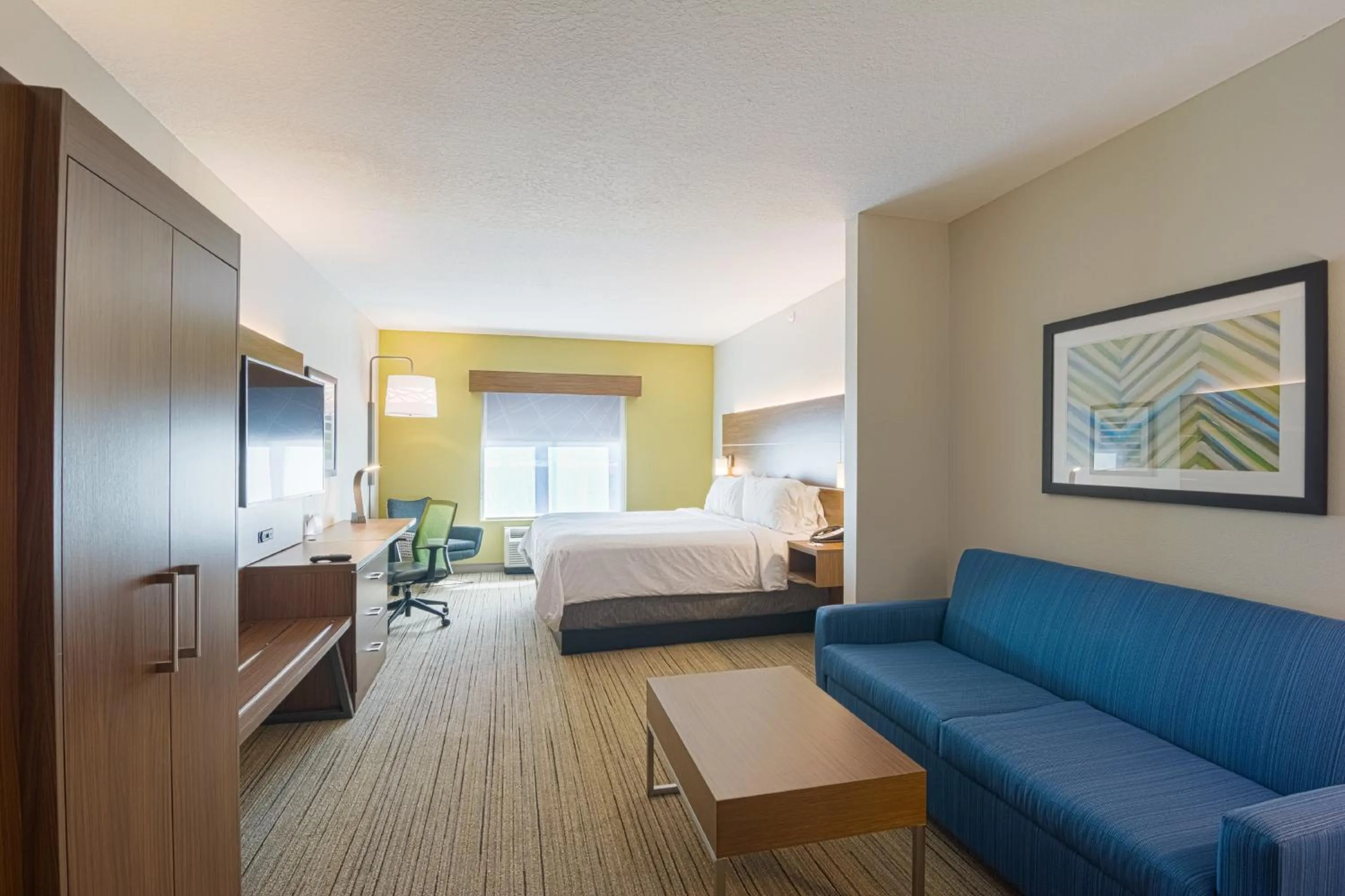 Photo of the whole room, Bed in Holiday Inn Express Hotel & Suites Tampa-USF-Busch Gardens by IHG