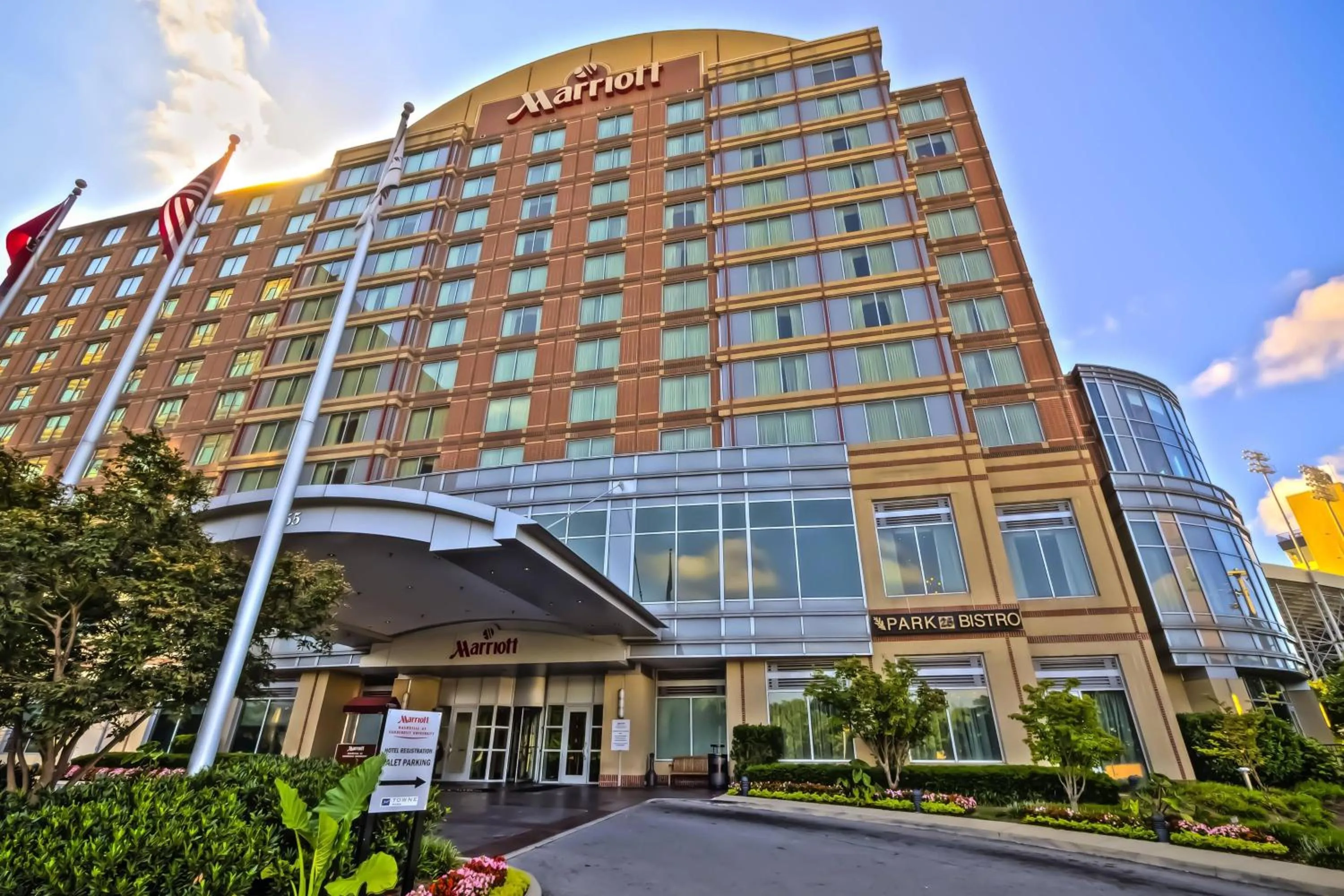 Property building in Nashville Marriott at Vanderbilt University
