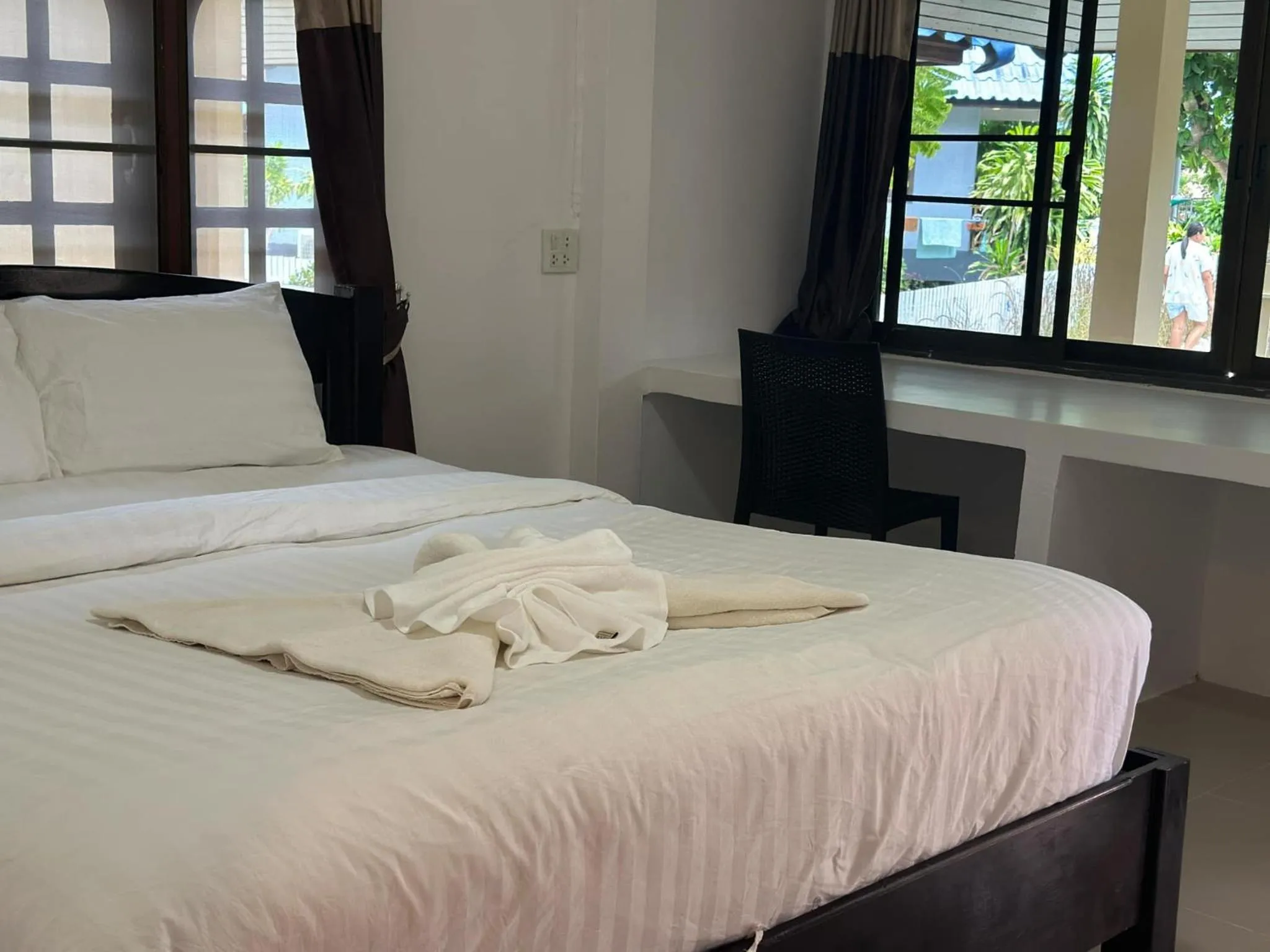 Bed in Ibiza Bungalows