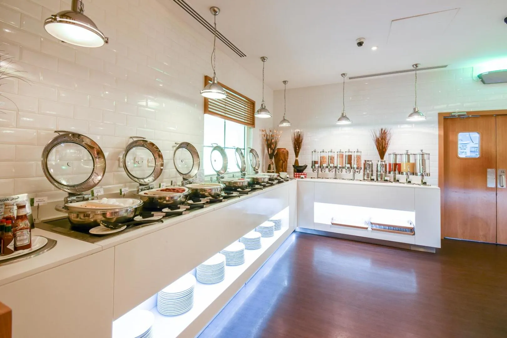 Buffet breakfast in Premier Inn Dubai International Airport - An Emirates Group Company