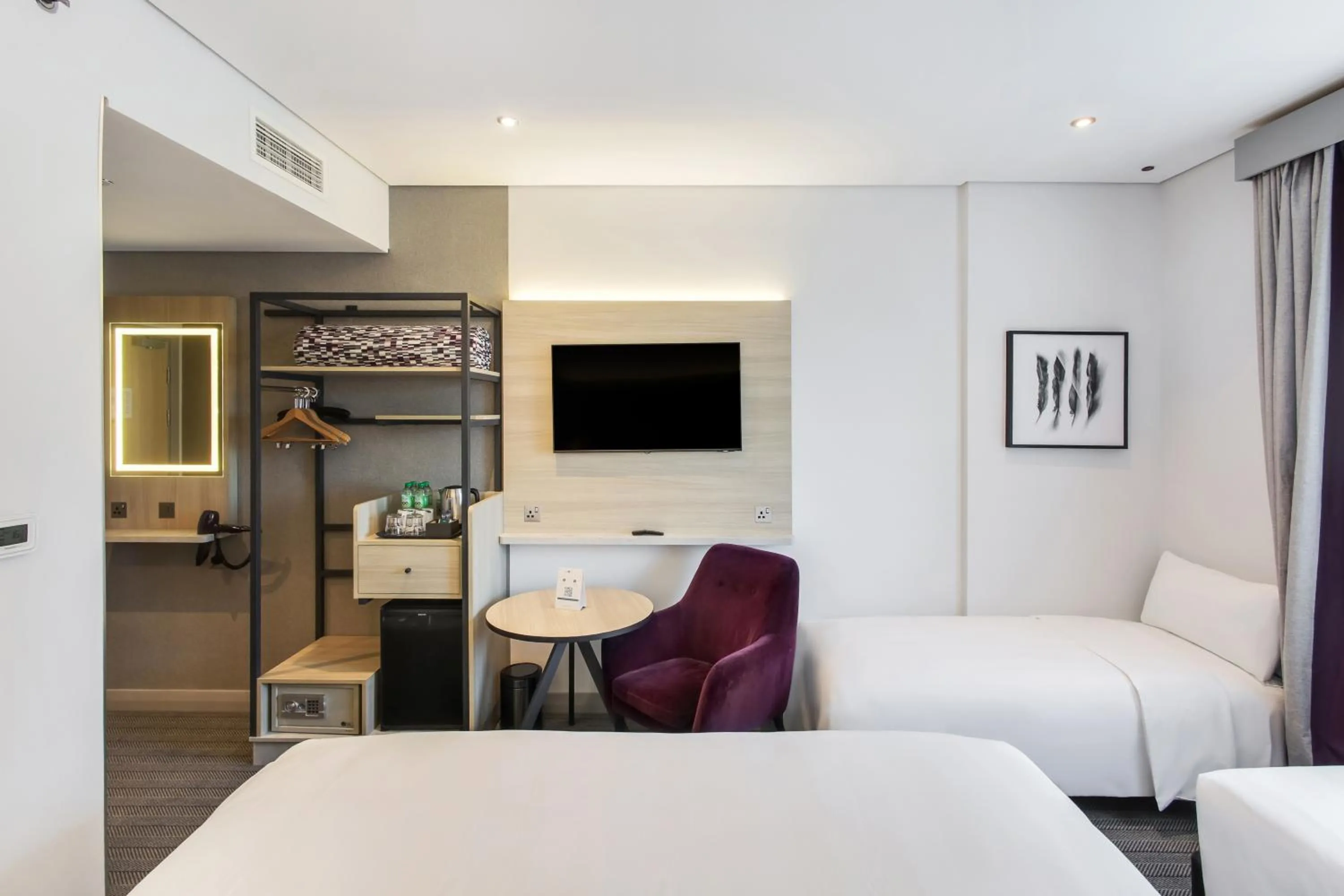 Bed in Premier Inn Dubai International Airport - An Emirates Group Company