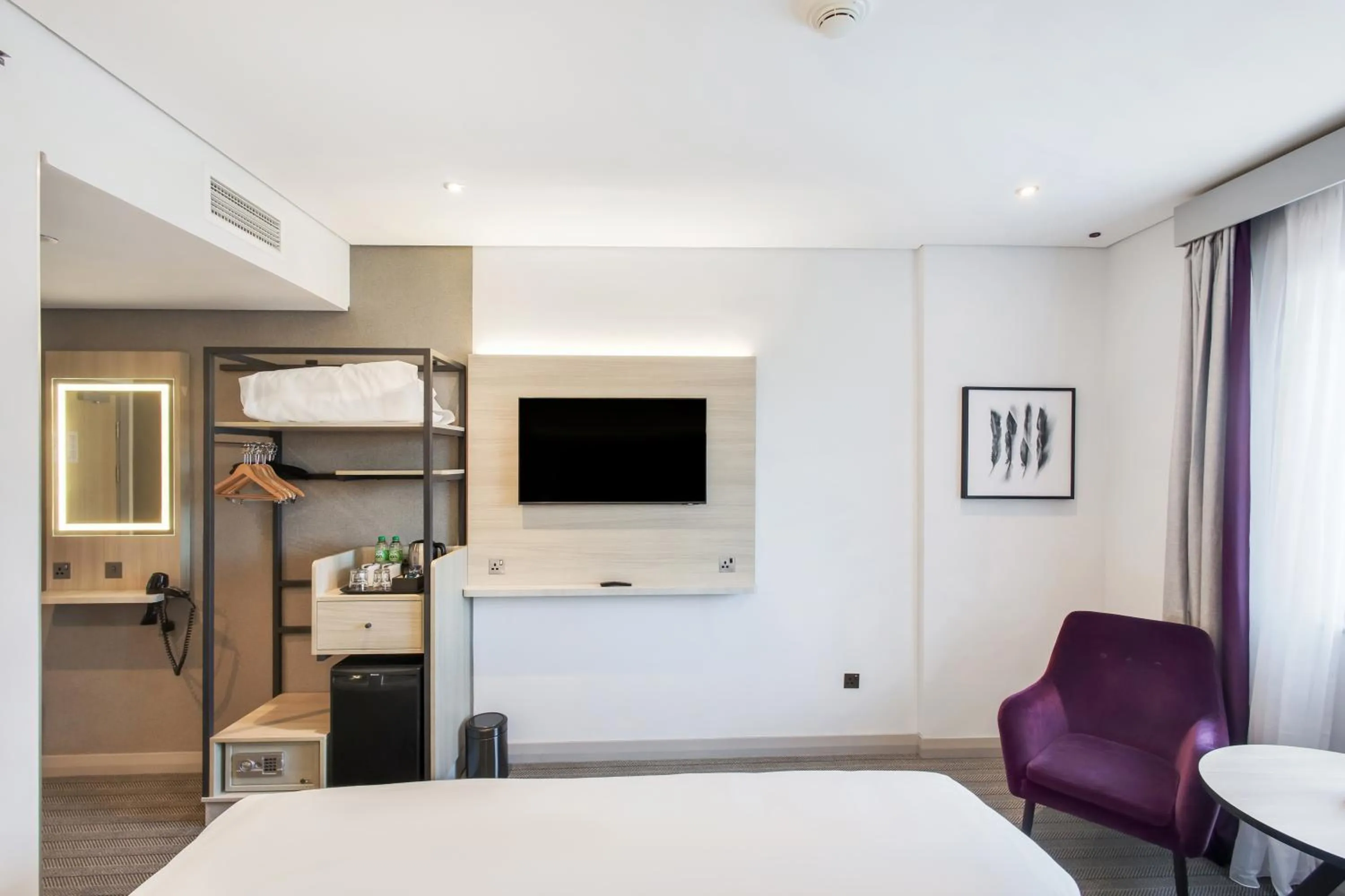 Bed in Premier Inn Dubai International Airport - An Emirates Group Company